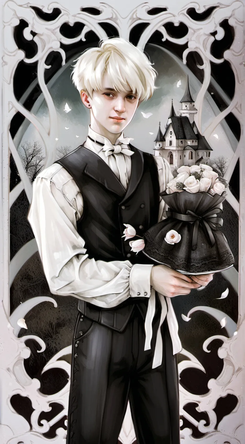 ai character: Hogwarts background