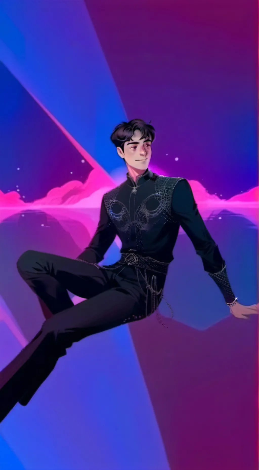 ai character: JD heathers background