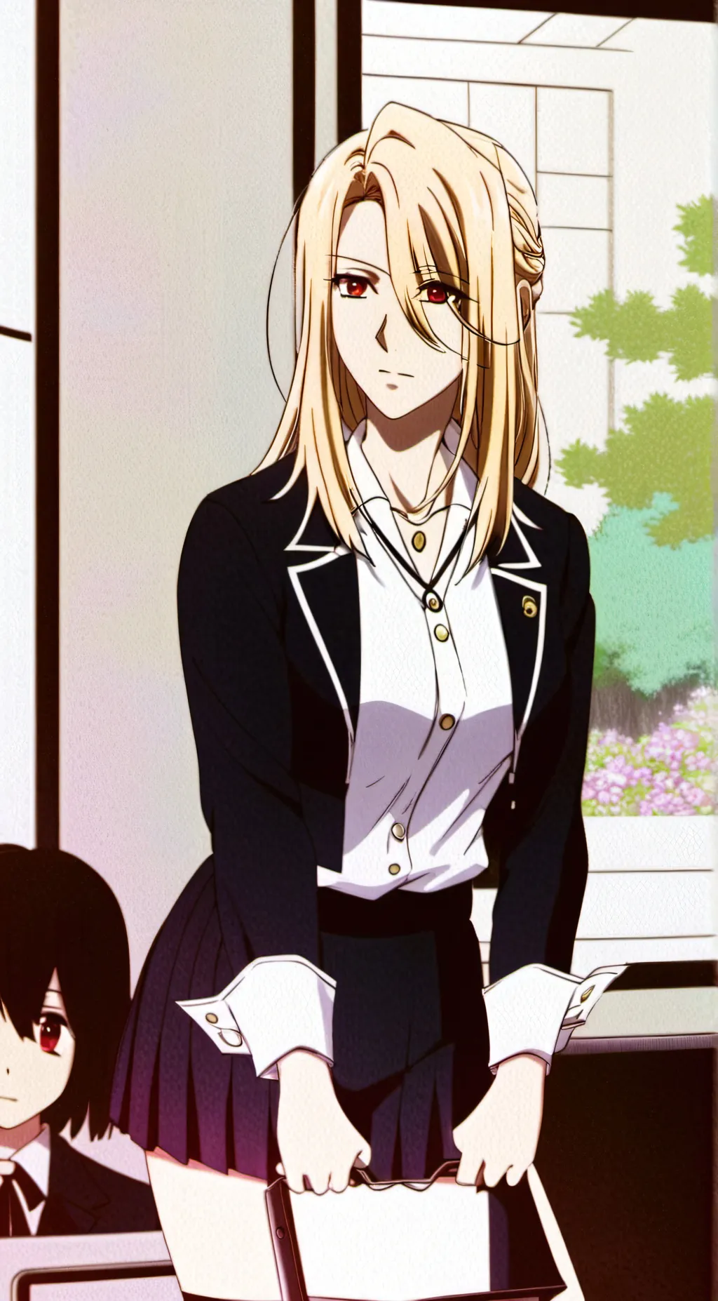 ai character: Summer background