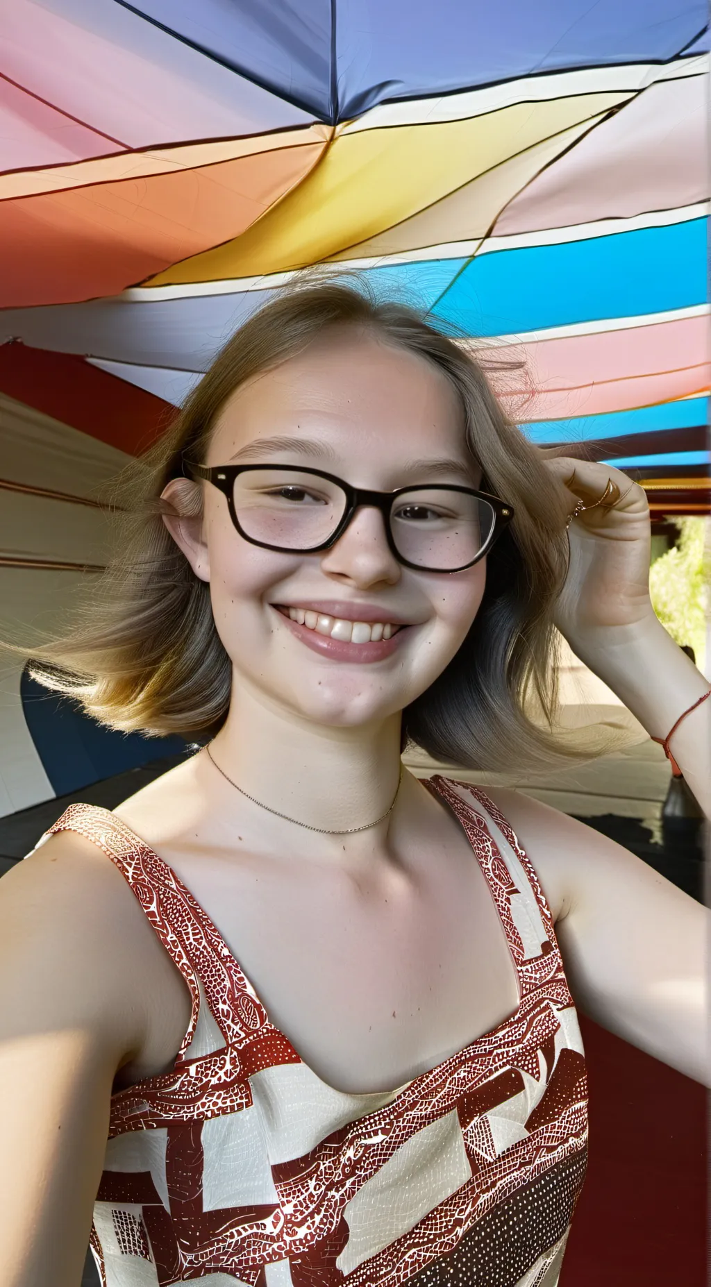 ai character: Zoey  background