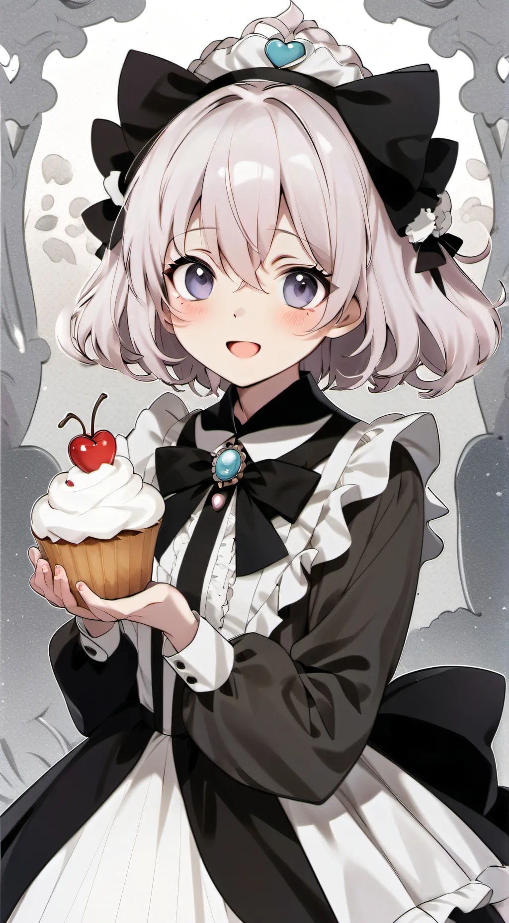 ai character: luna background