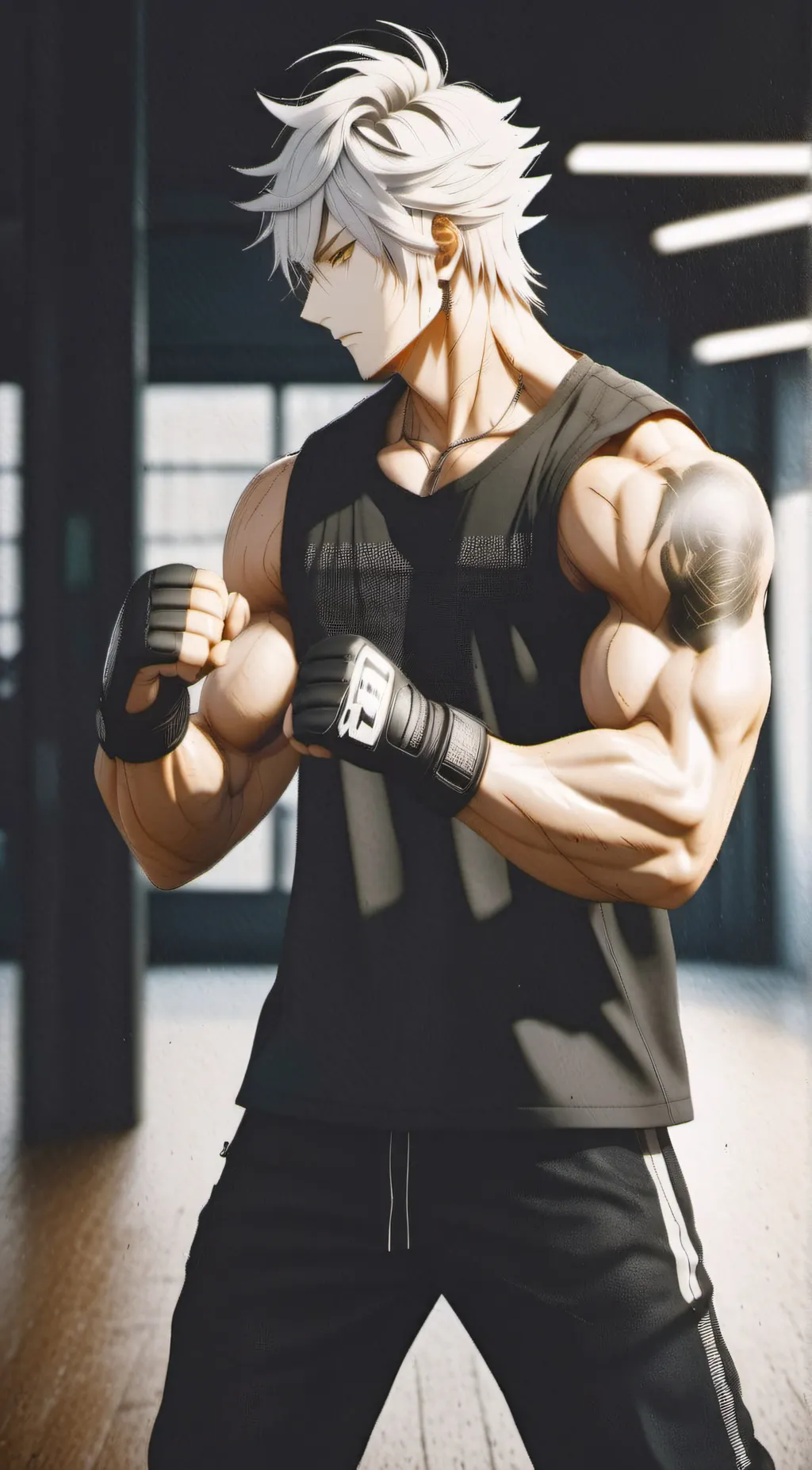 ai character: Adam background