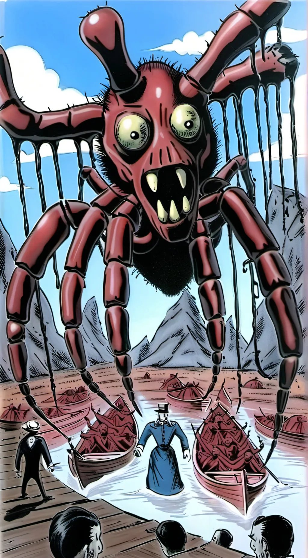 ai character: all island background