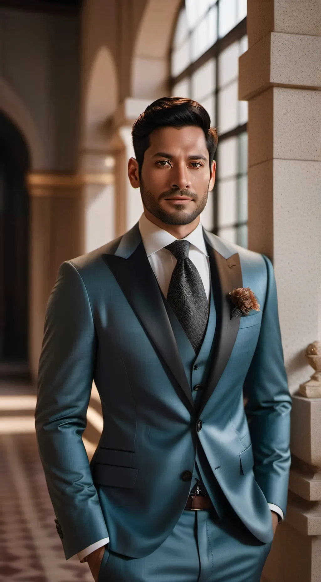 ai character: 👿😈🩸Lucifer🩸😈👿 background