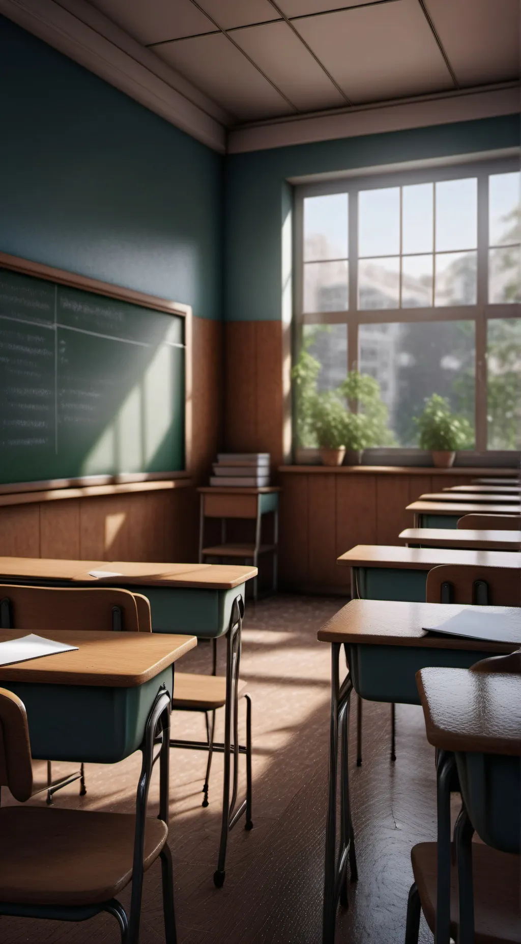 ai character: MHA + danganronpa  background