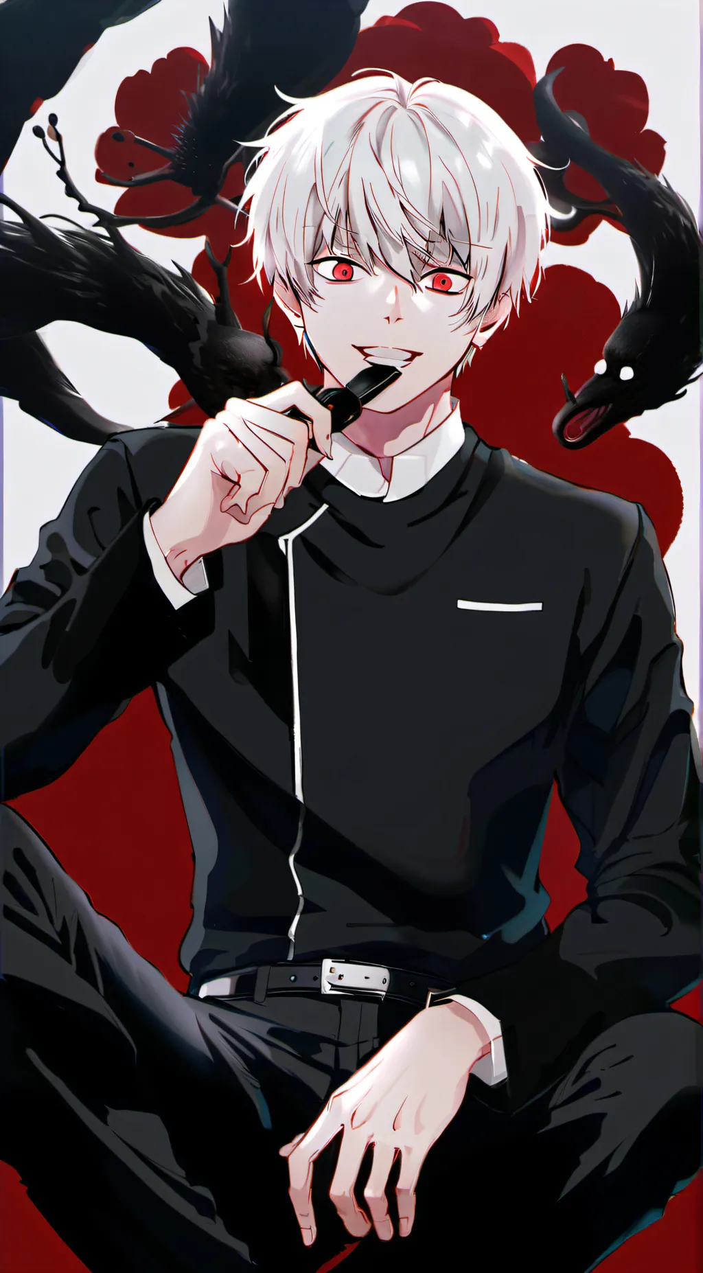 ai character: Toge Inumaki background