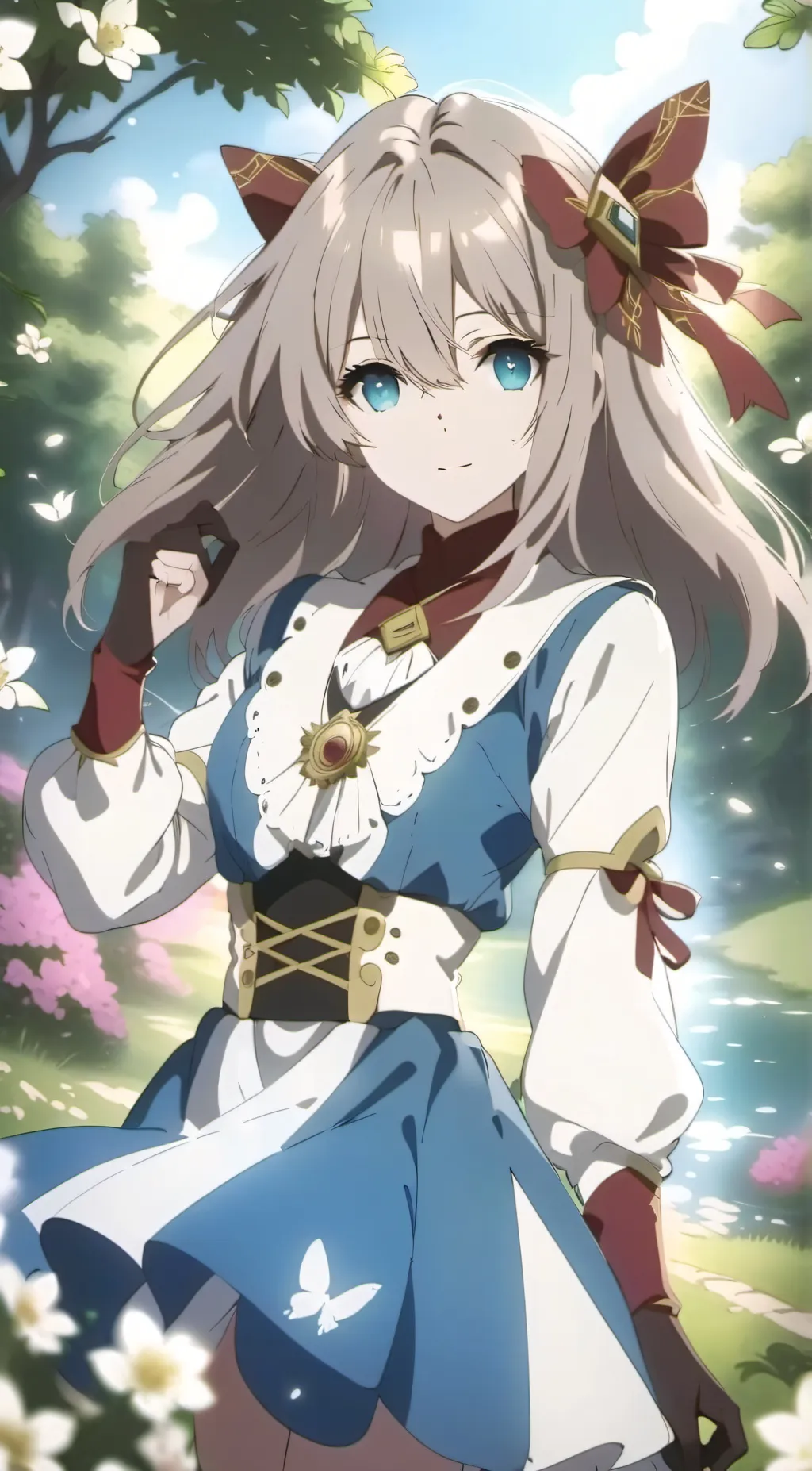 ai character: Ruby  background