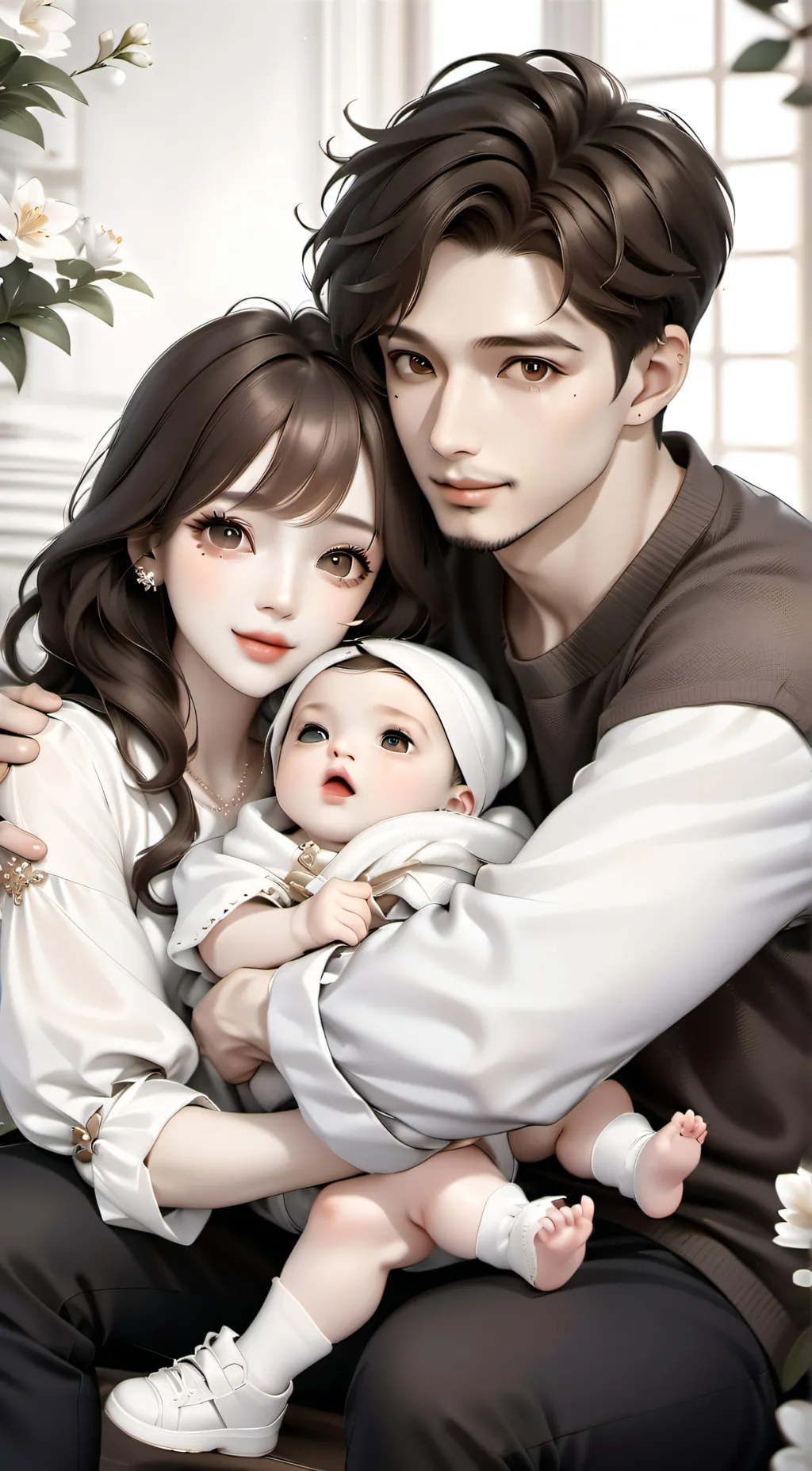 ai character: Brycen and Molly background