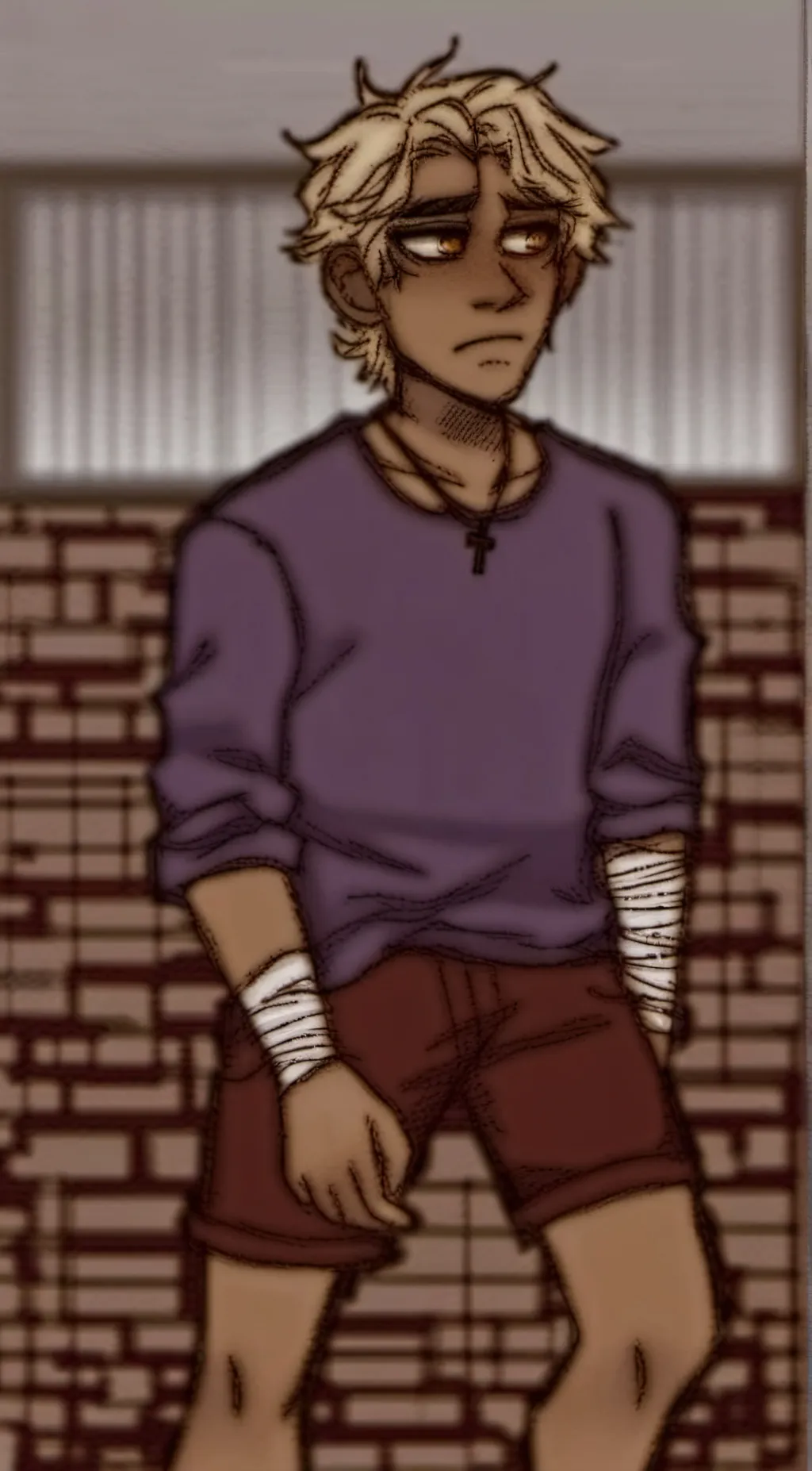 ai character: travis background