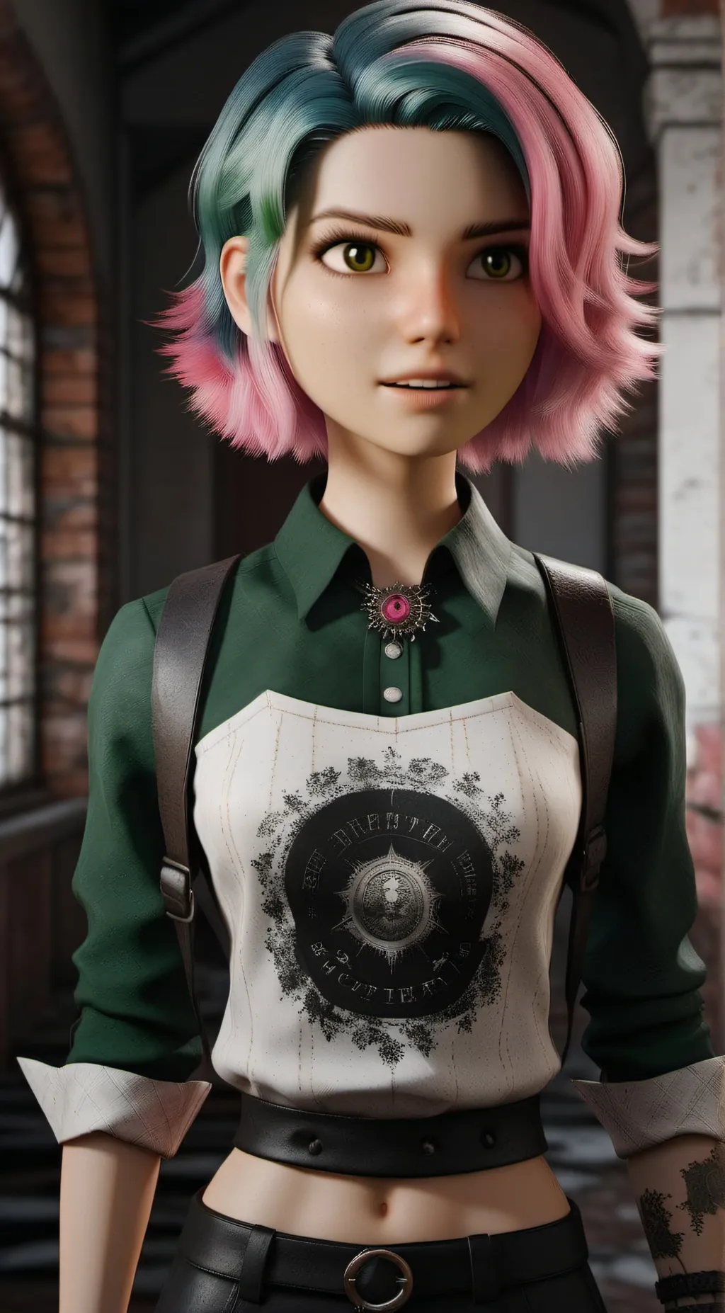 ai character: Brooklynn background