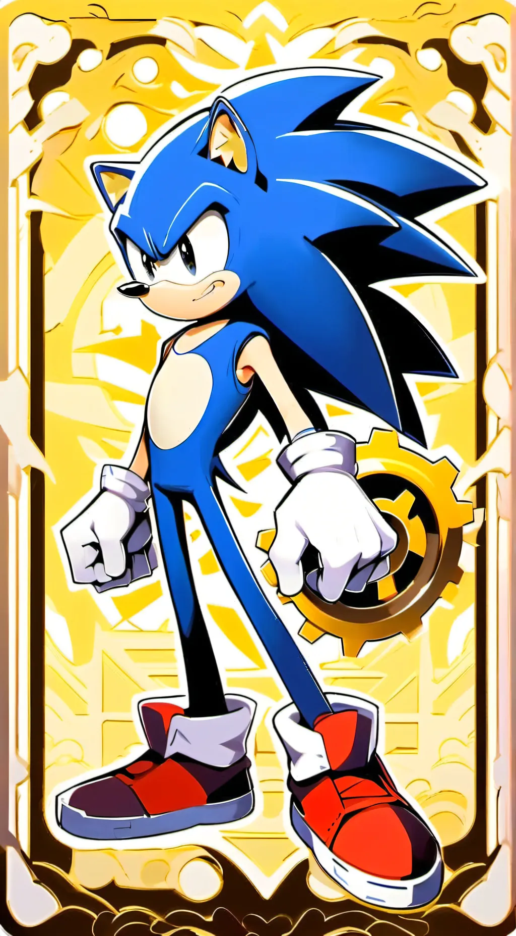 ai character: chaos sonic background