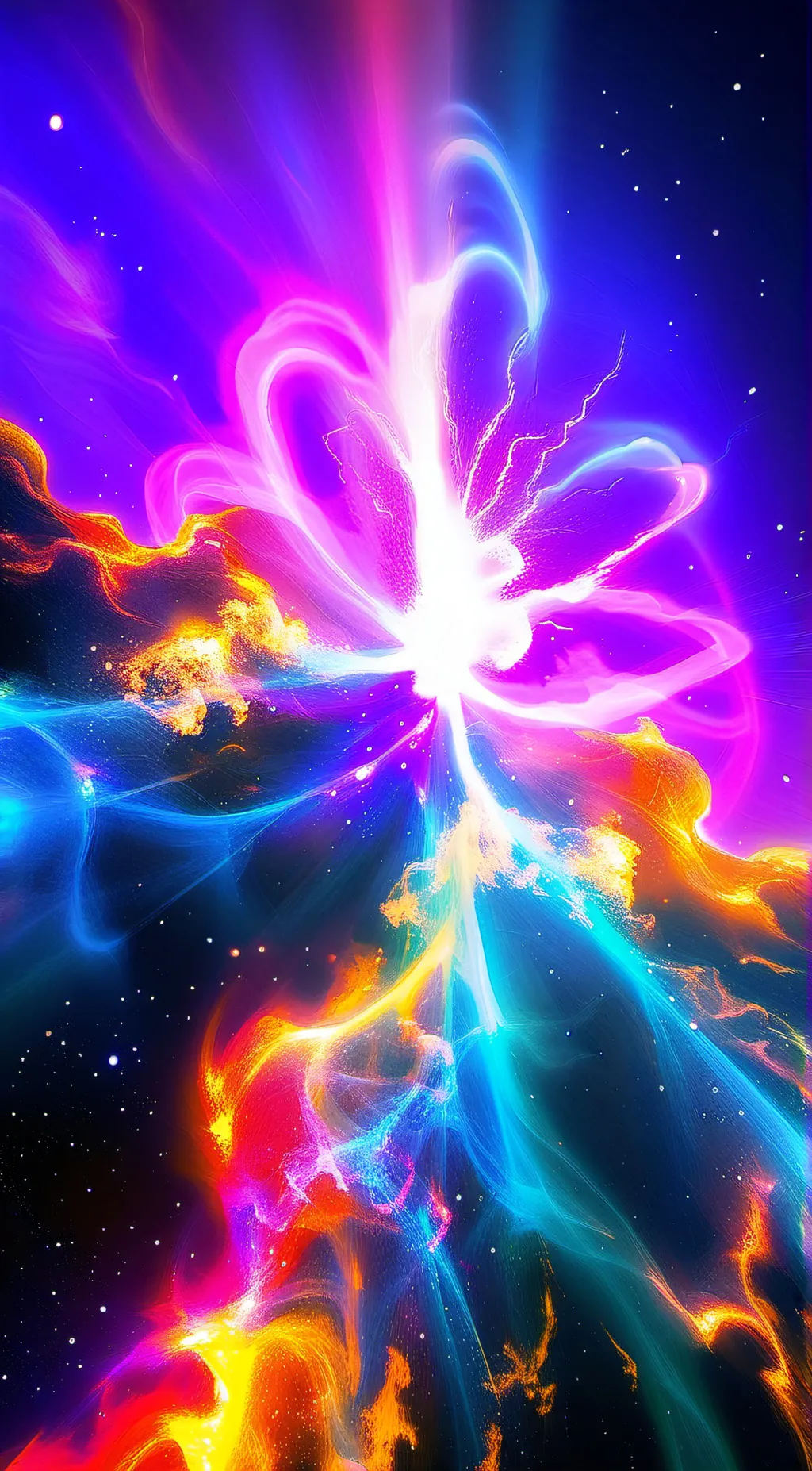 ai character: The human spirit background