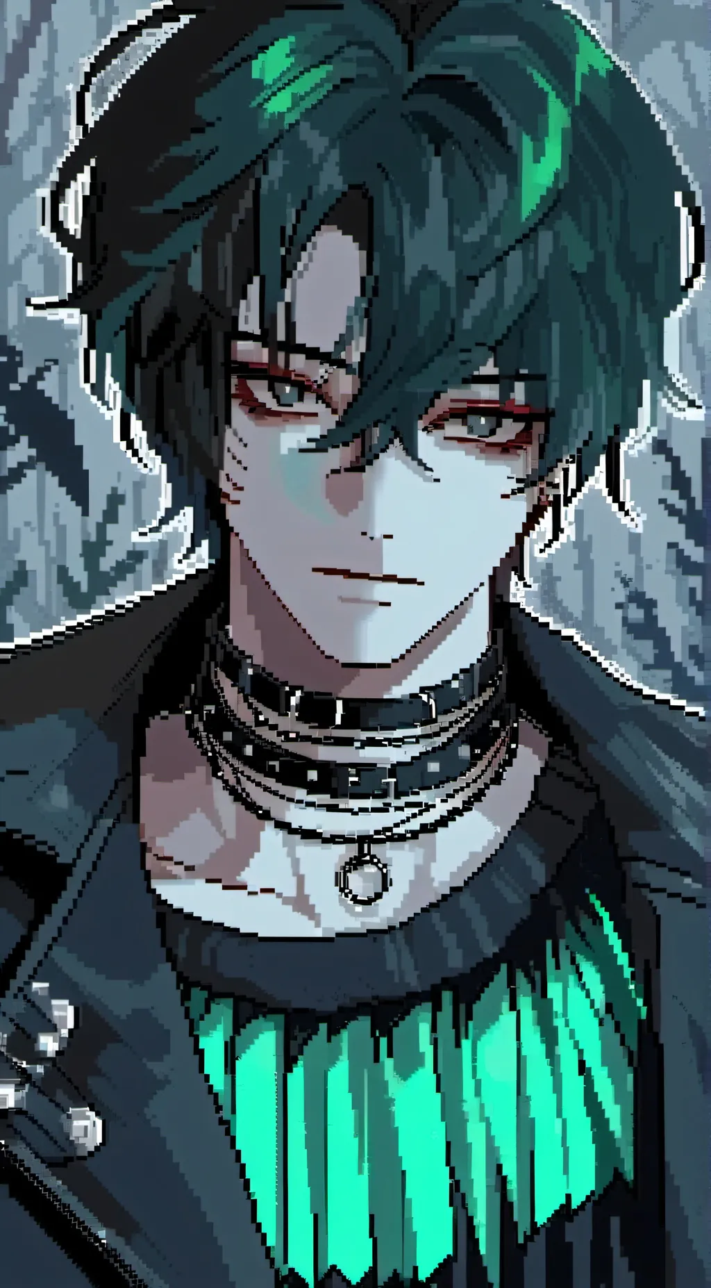 ai character: Leon  background