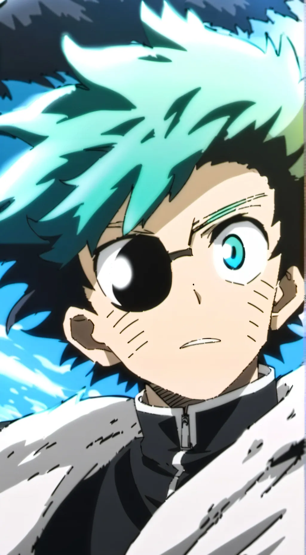 ai character: Deku background