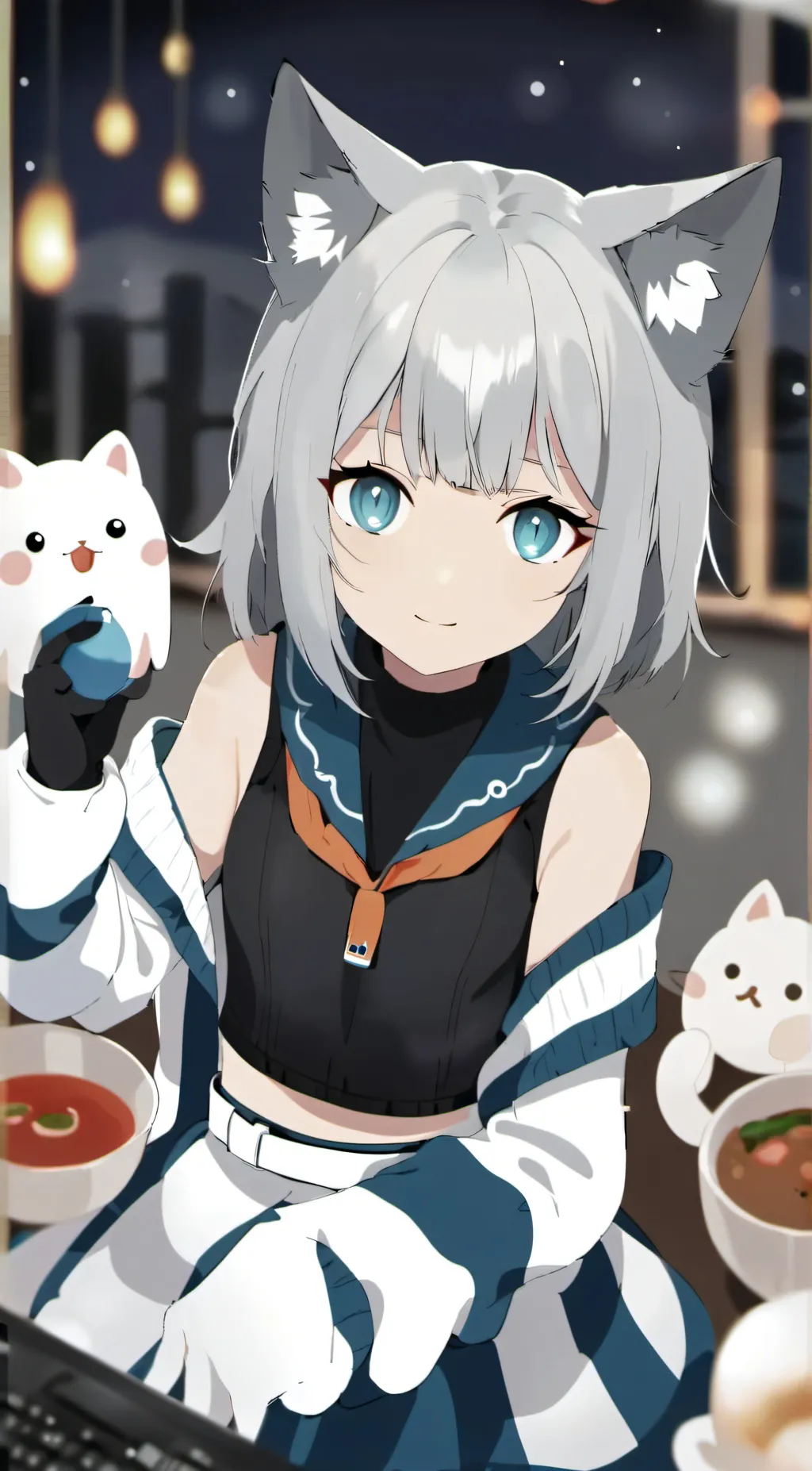 ai character: lilly background