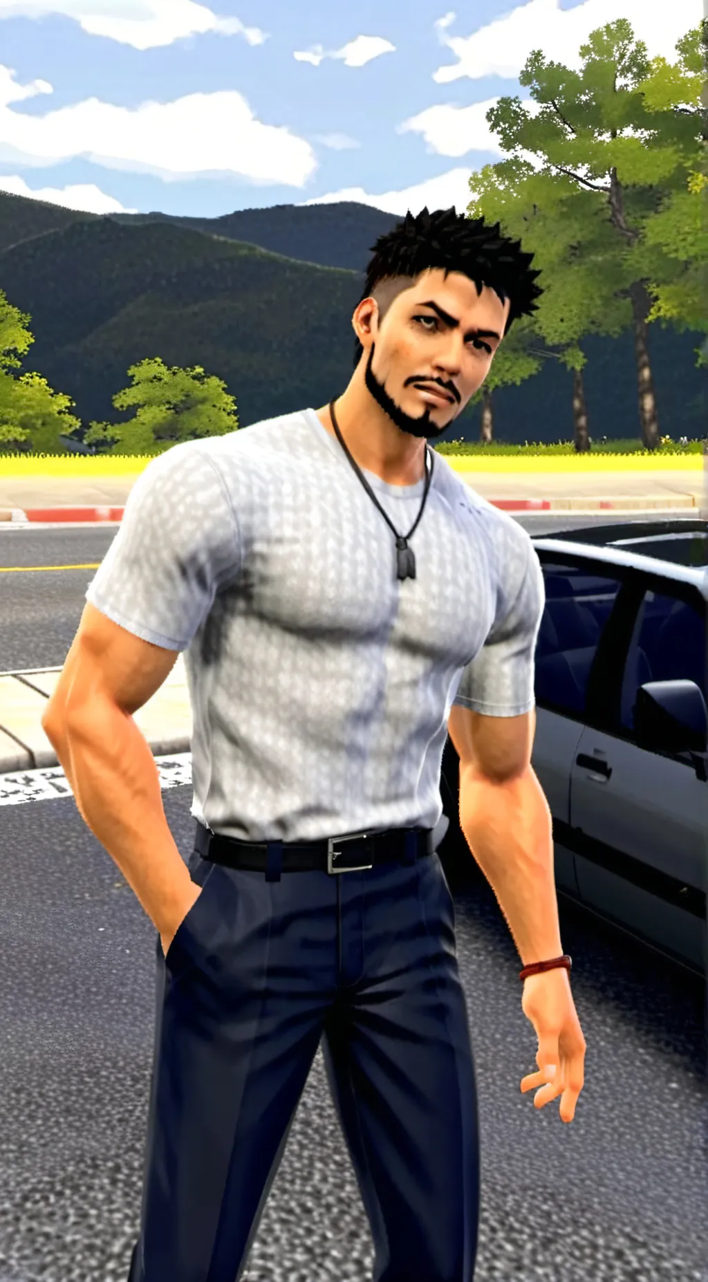 ai character: Marcus background