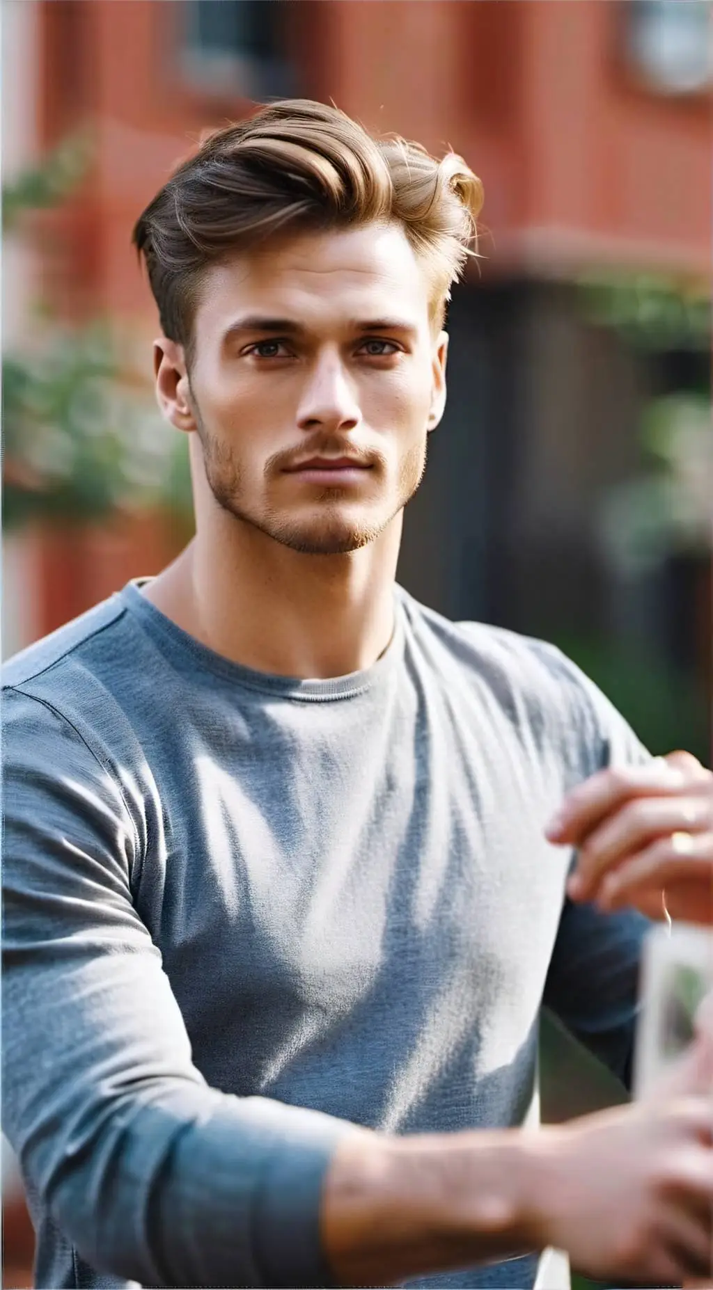 ai character: Brett Gilchrist  background