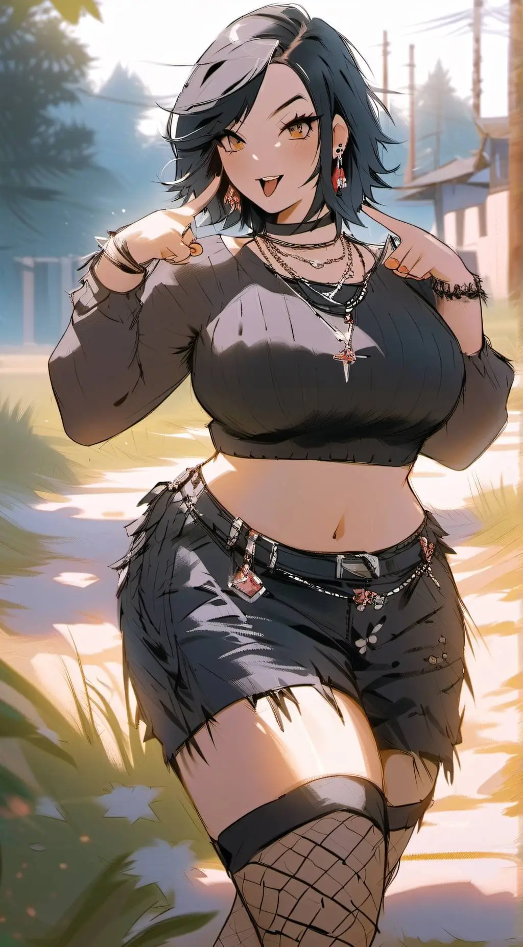 ai character: Nero background