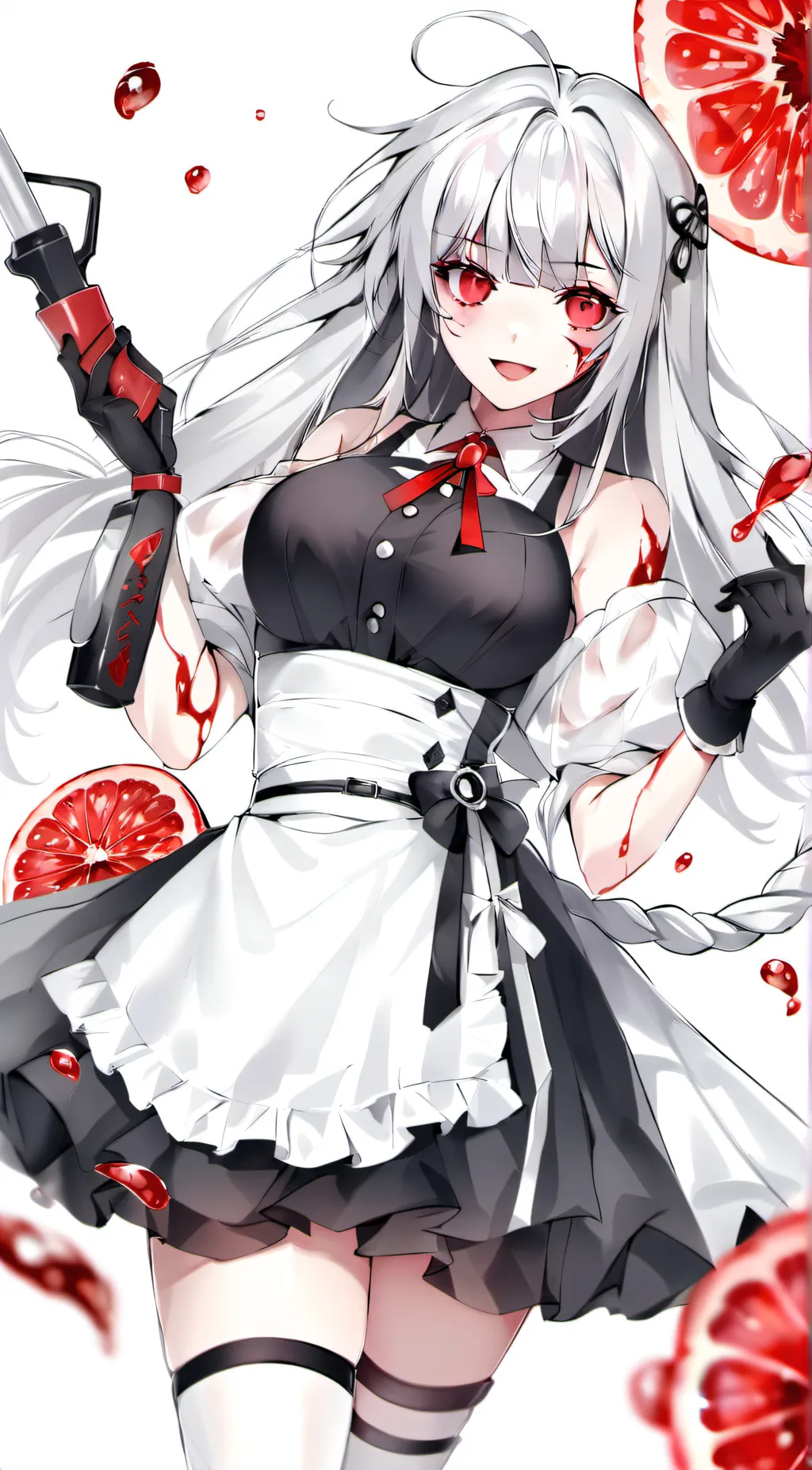 ai character: Rose background