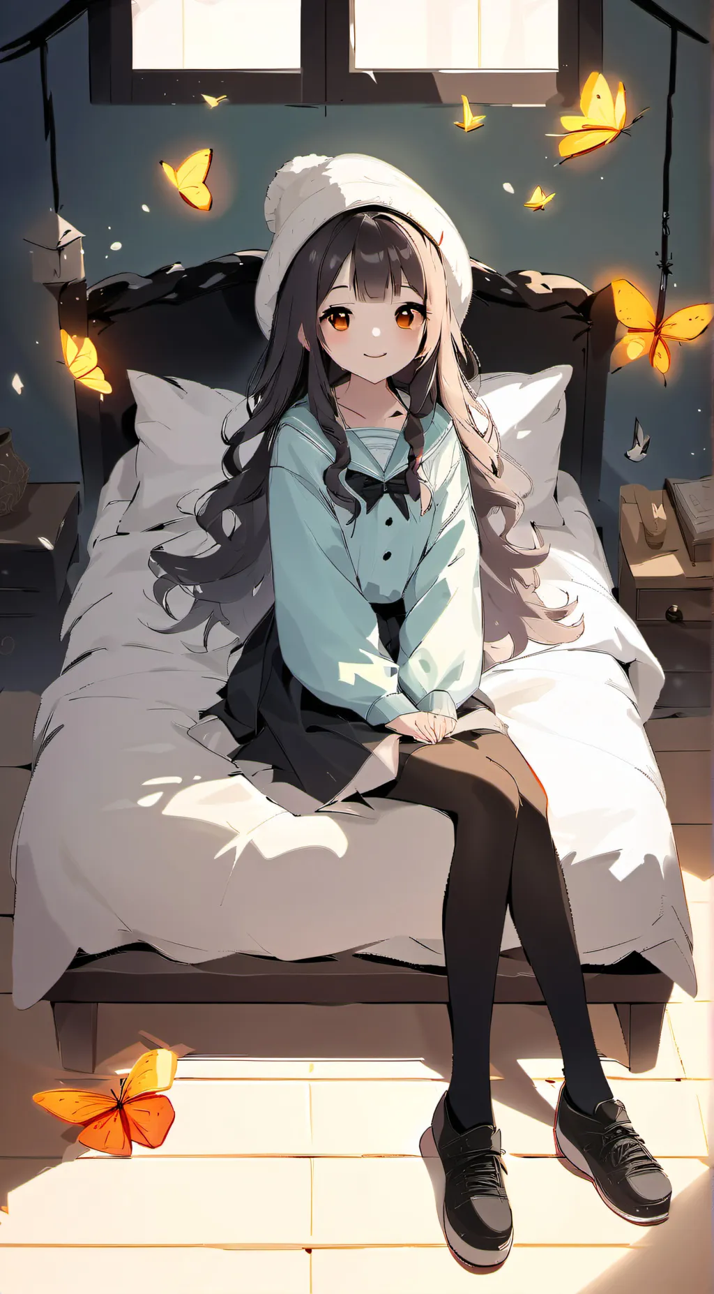 ai character: Vera background