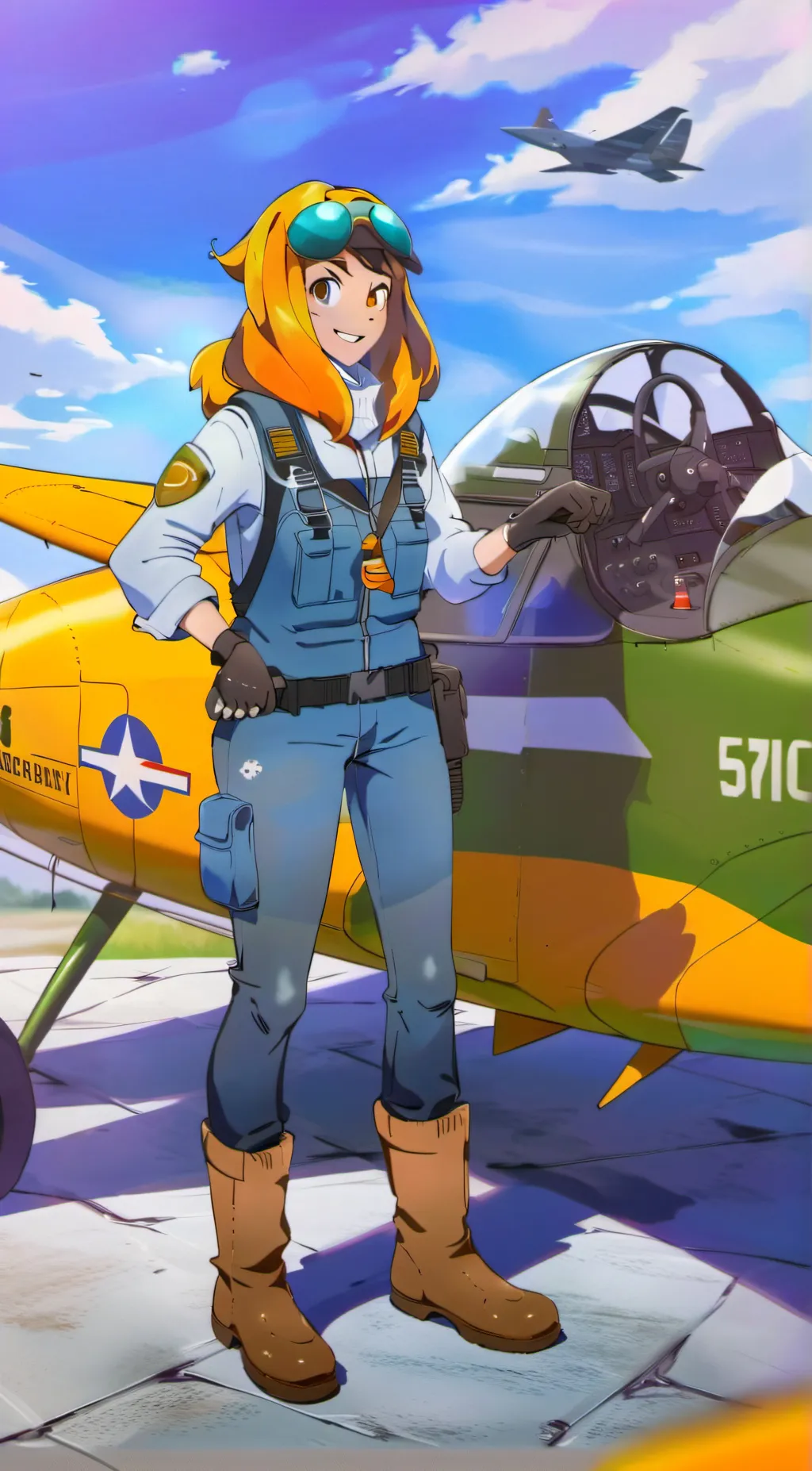 ai character: Dusty and Rip background