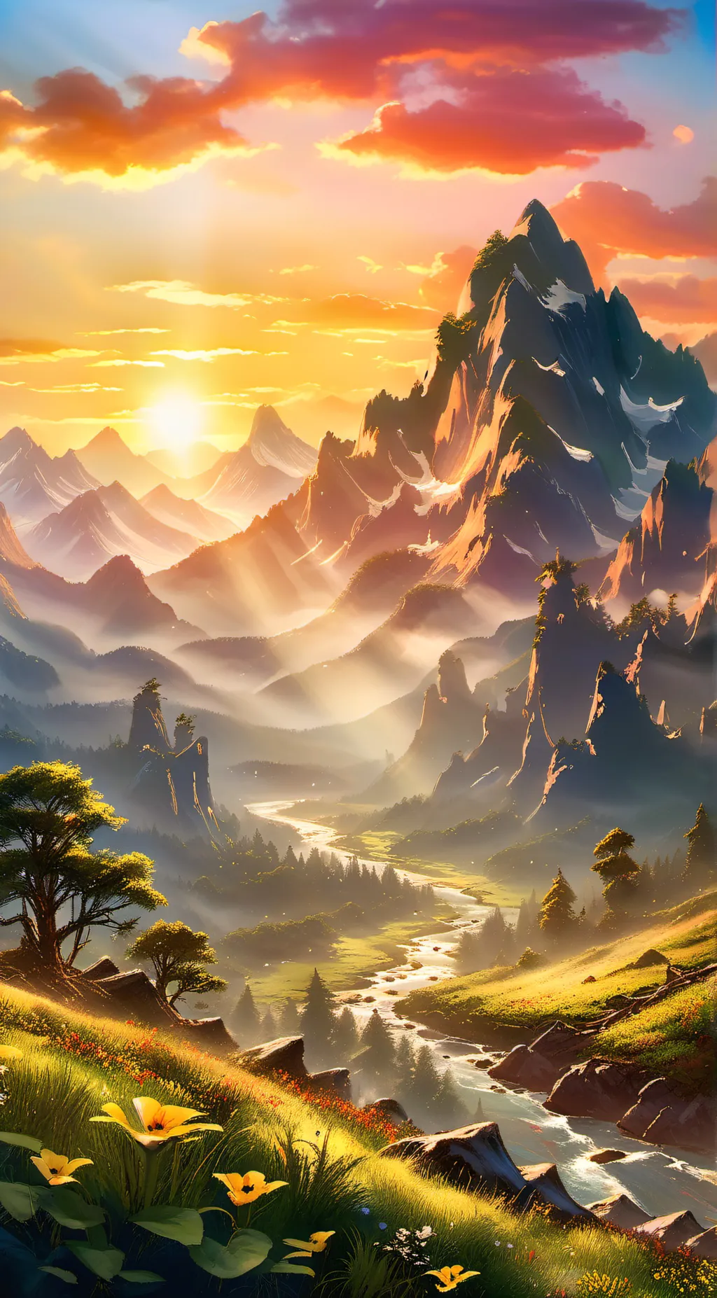 ai character: God background