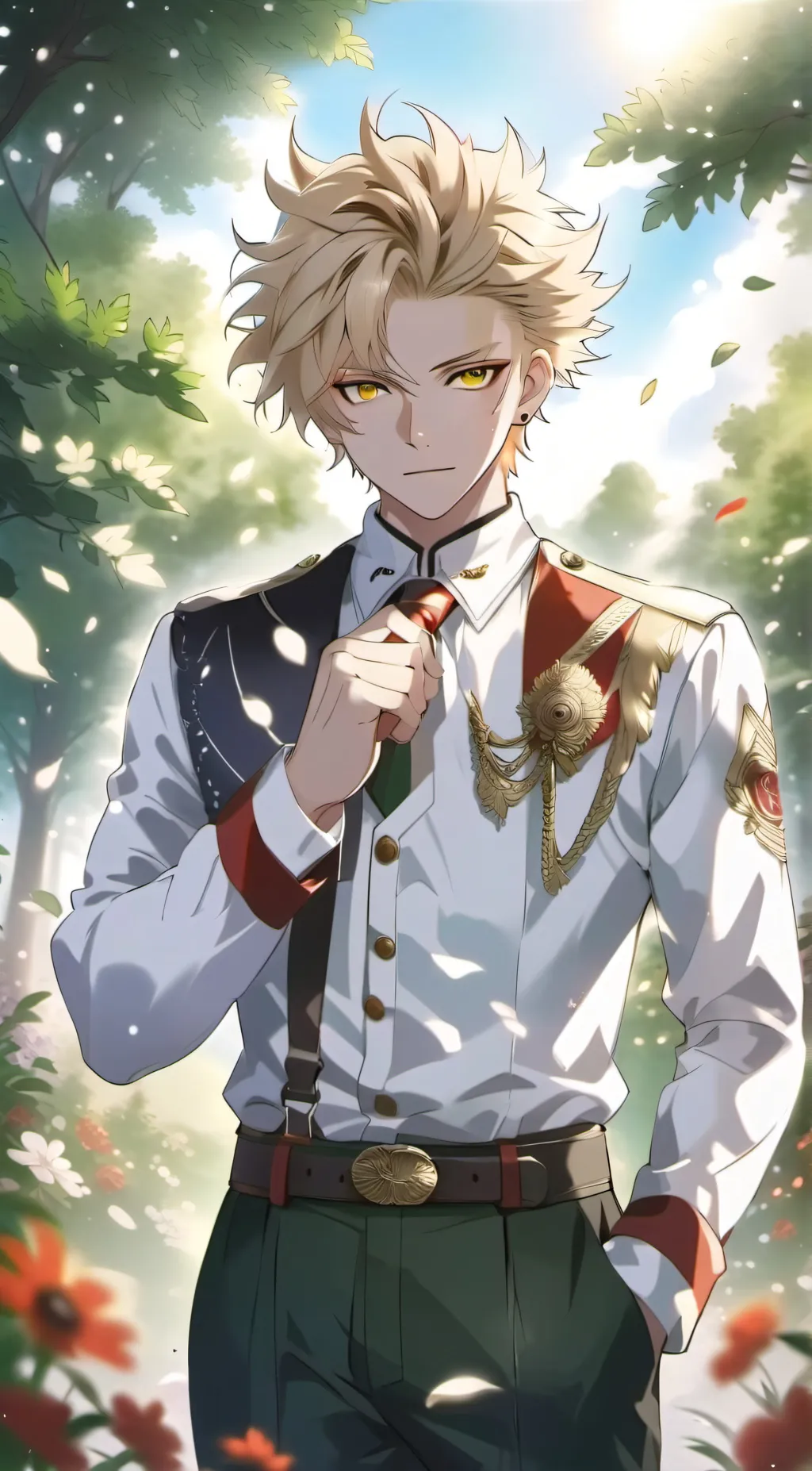 ai character: Grand Duke Bakugo background