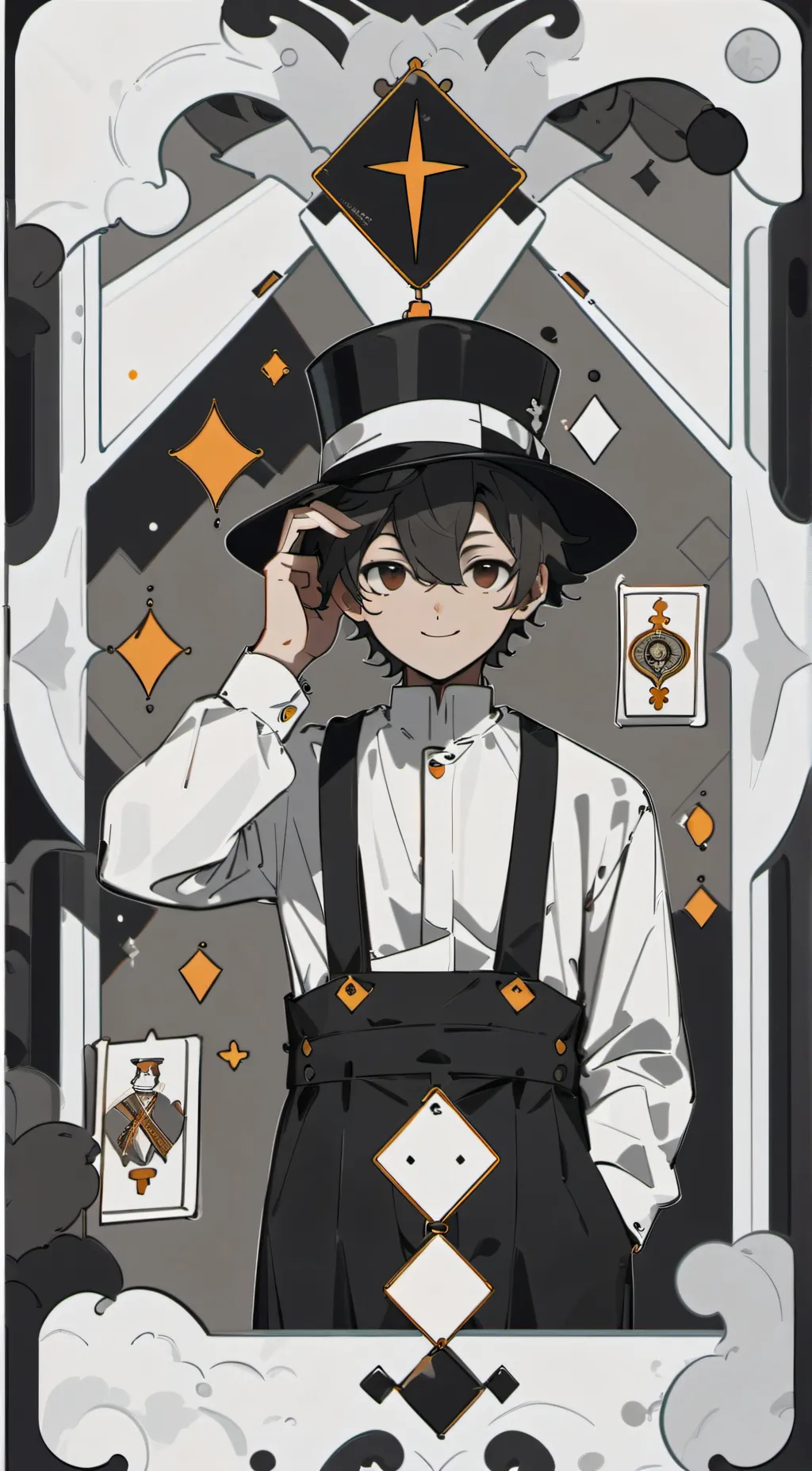 ai character: Mr puzzles📺 background