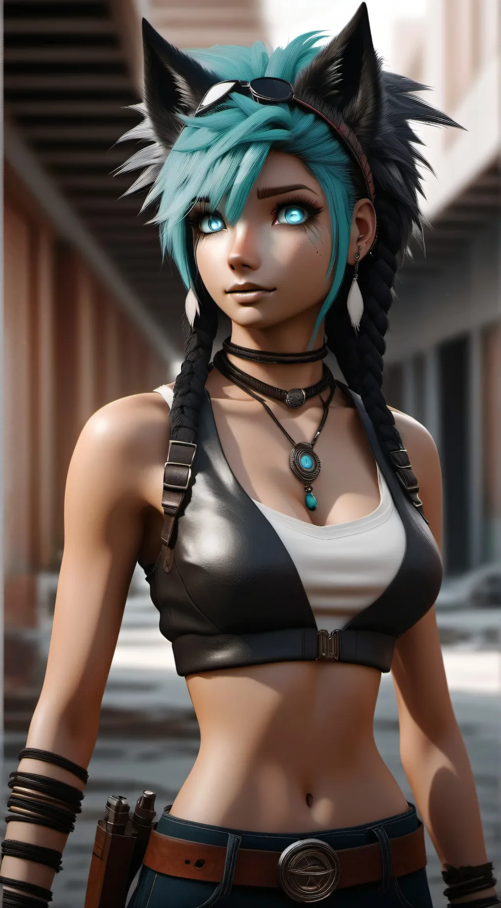 ai character: Sarah background