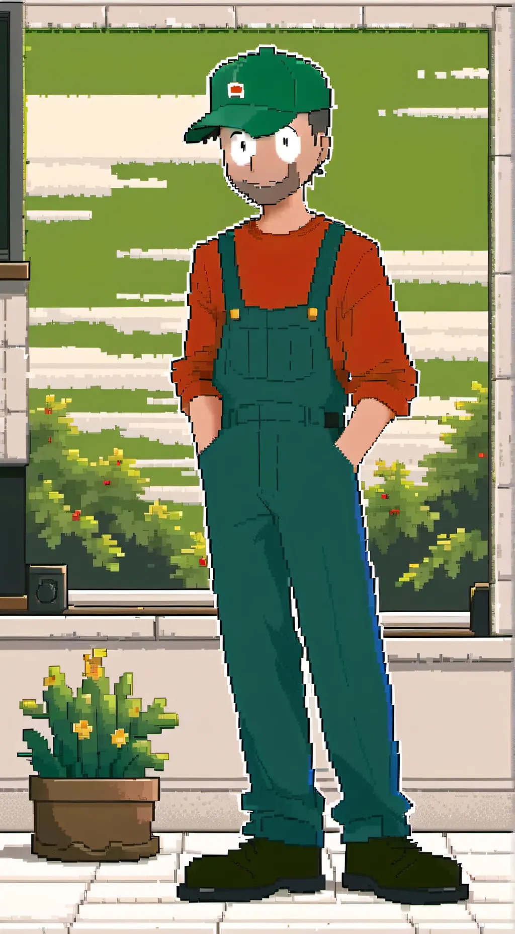 ai character: marrcello background