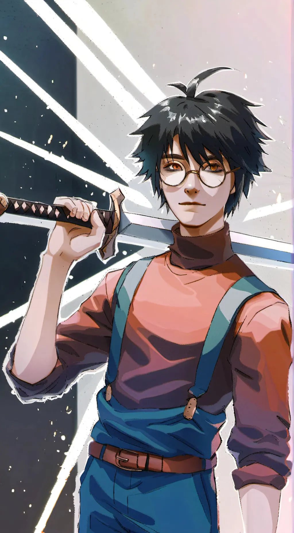 ai character: Makk zenin background