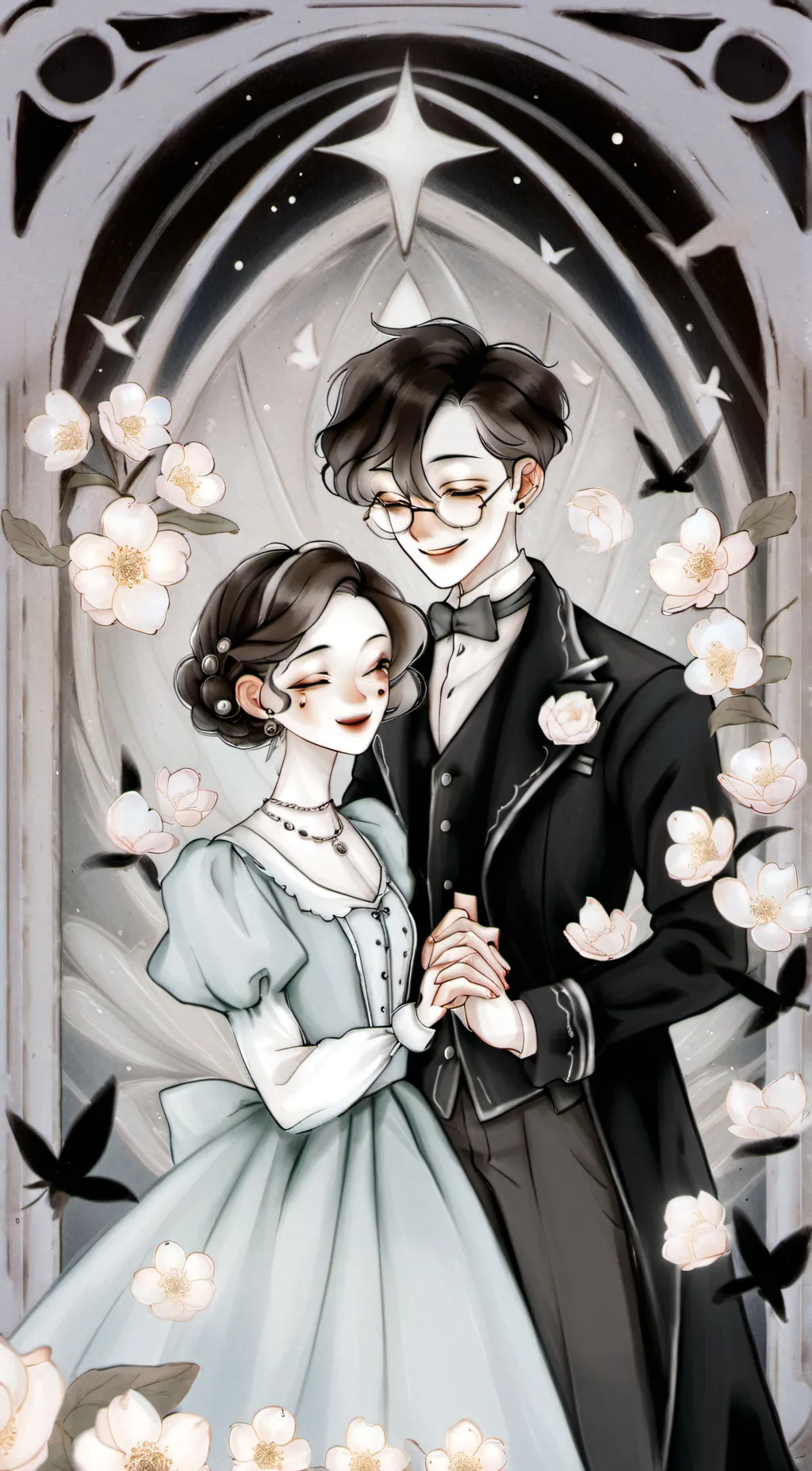 ai character: Human Alastor  background