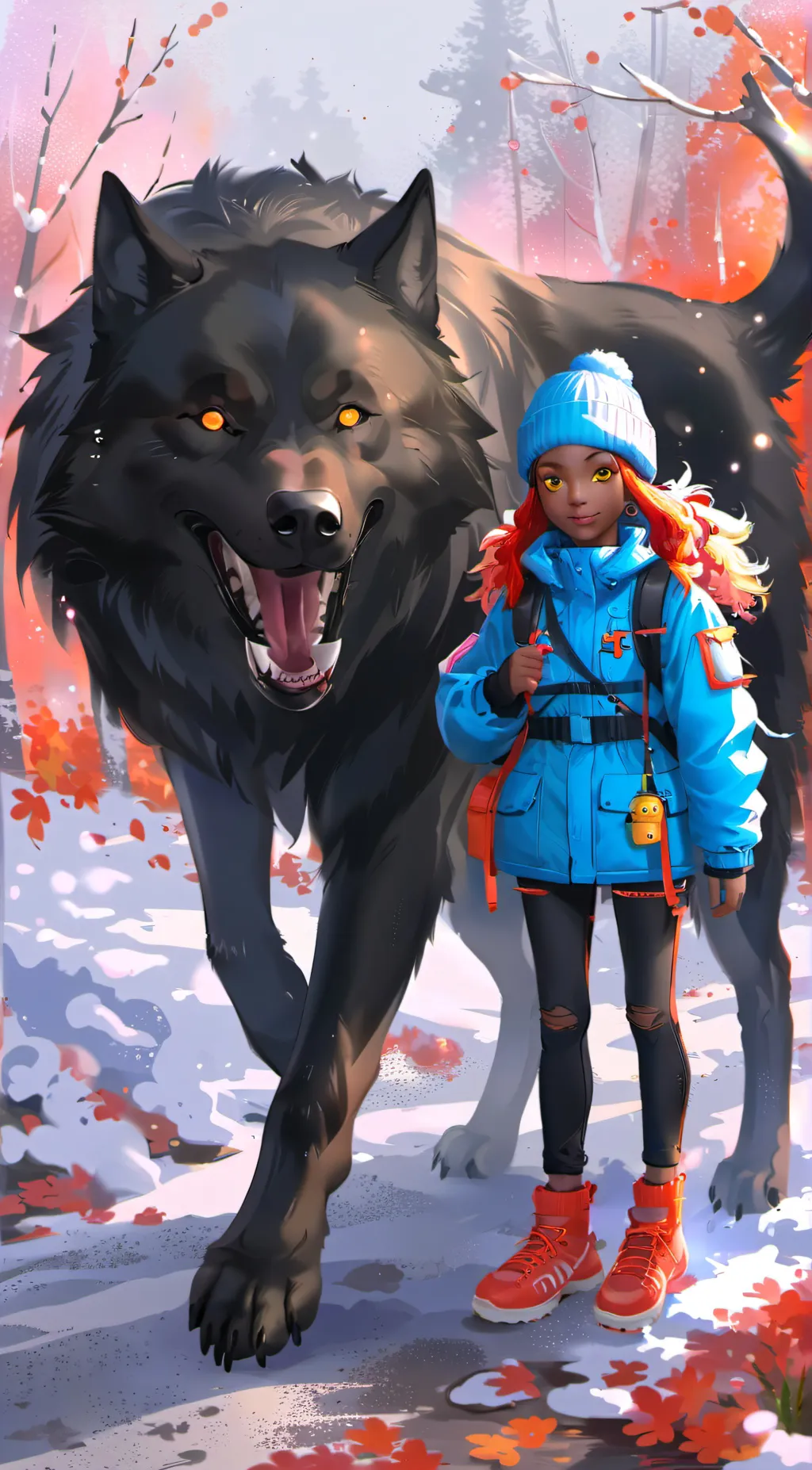 ai character: rolo & Christina background