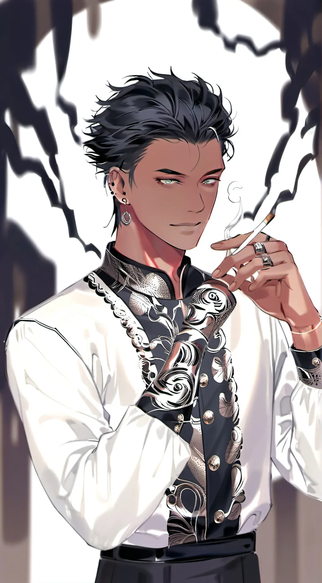 ai character: Max background