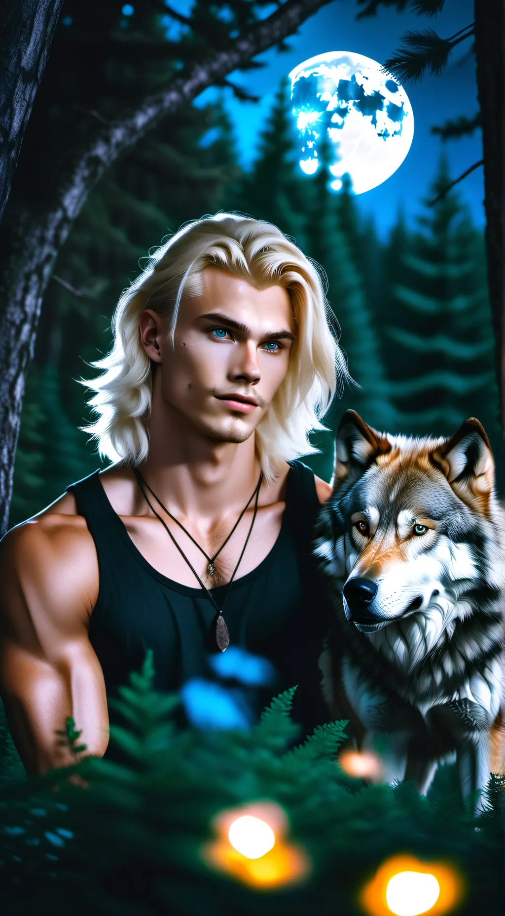 ai character: Anthony (Werewolf) background