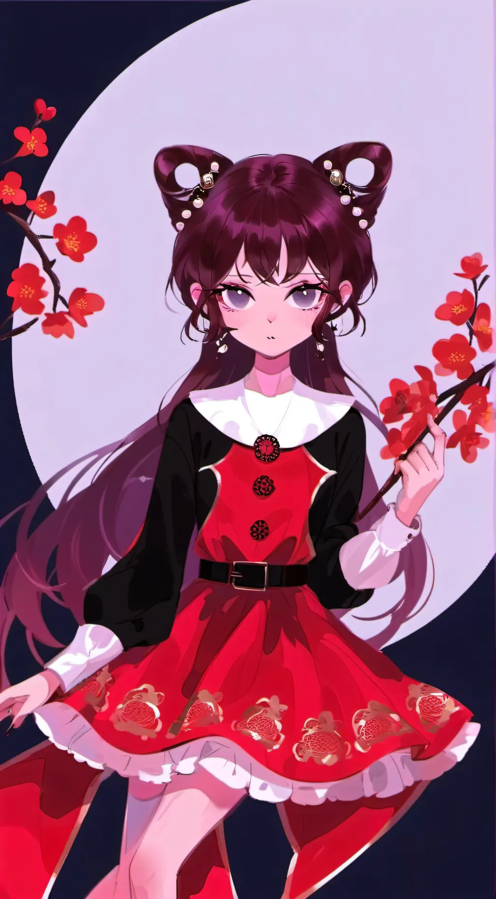 ai character: Sapphire background