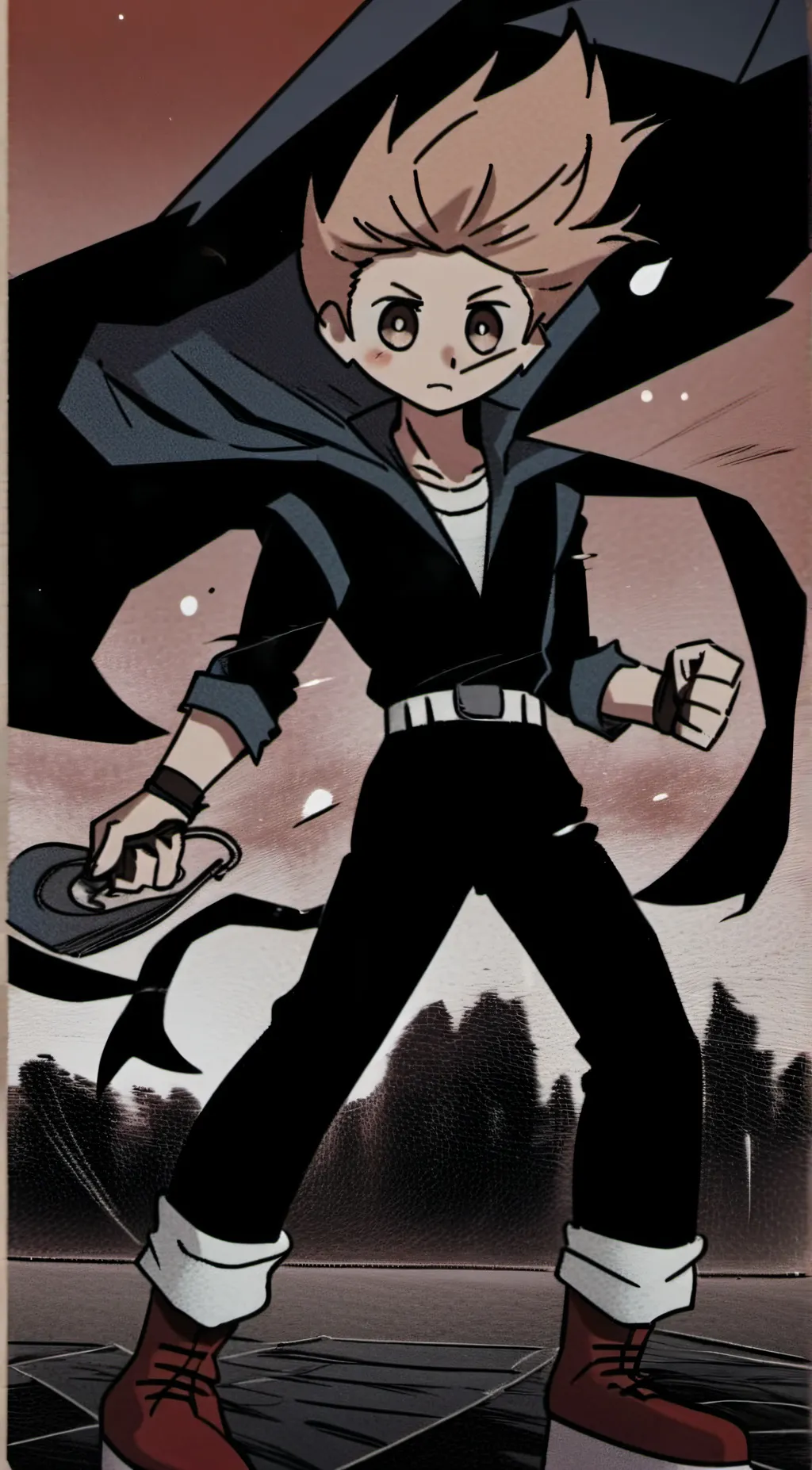 ai character: tom from eddwold  background