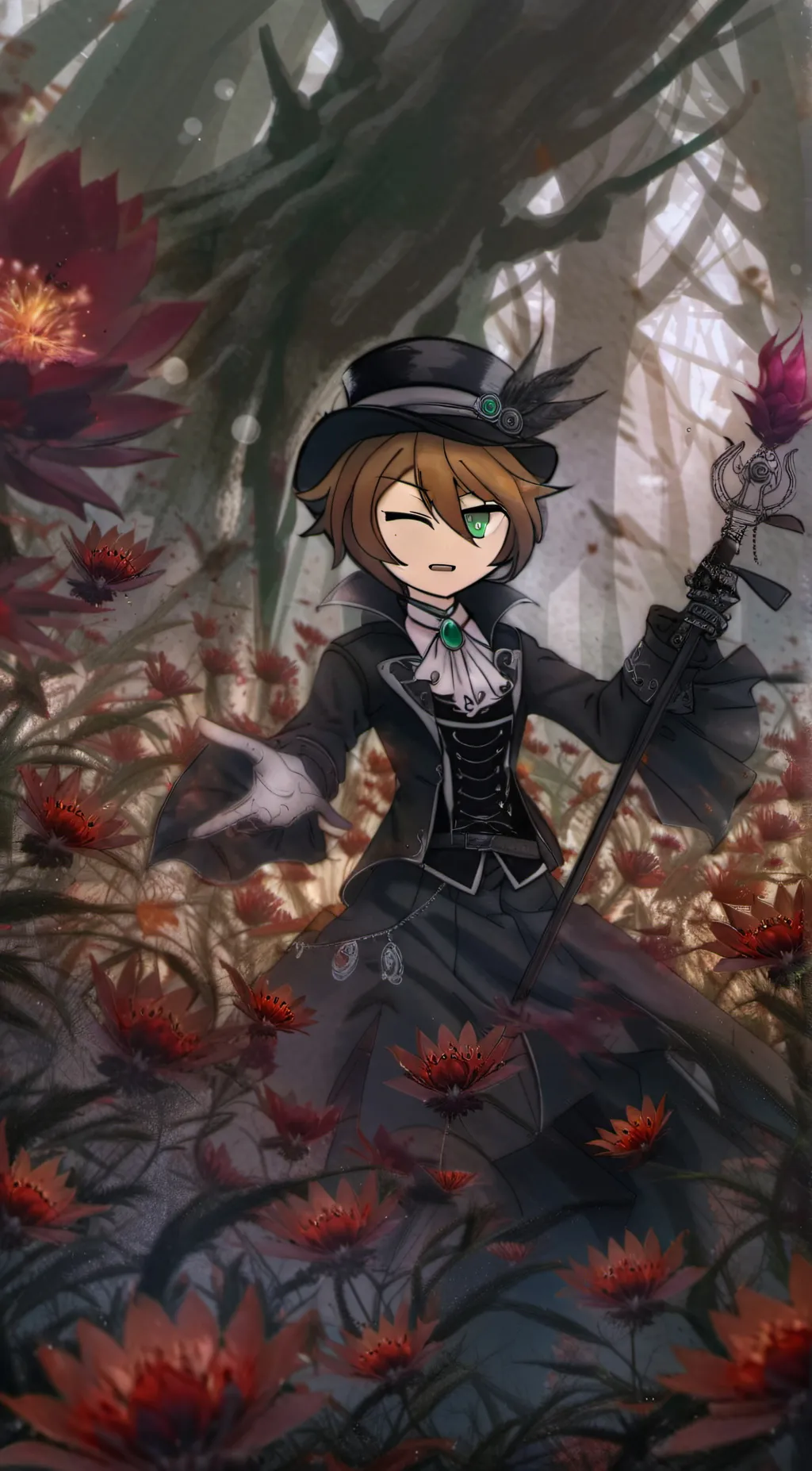 ai character: Blake background