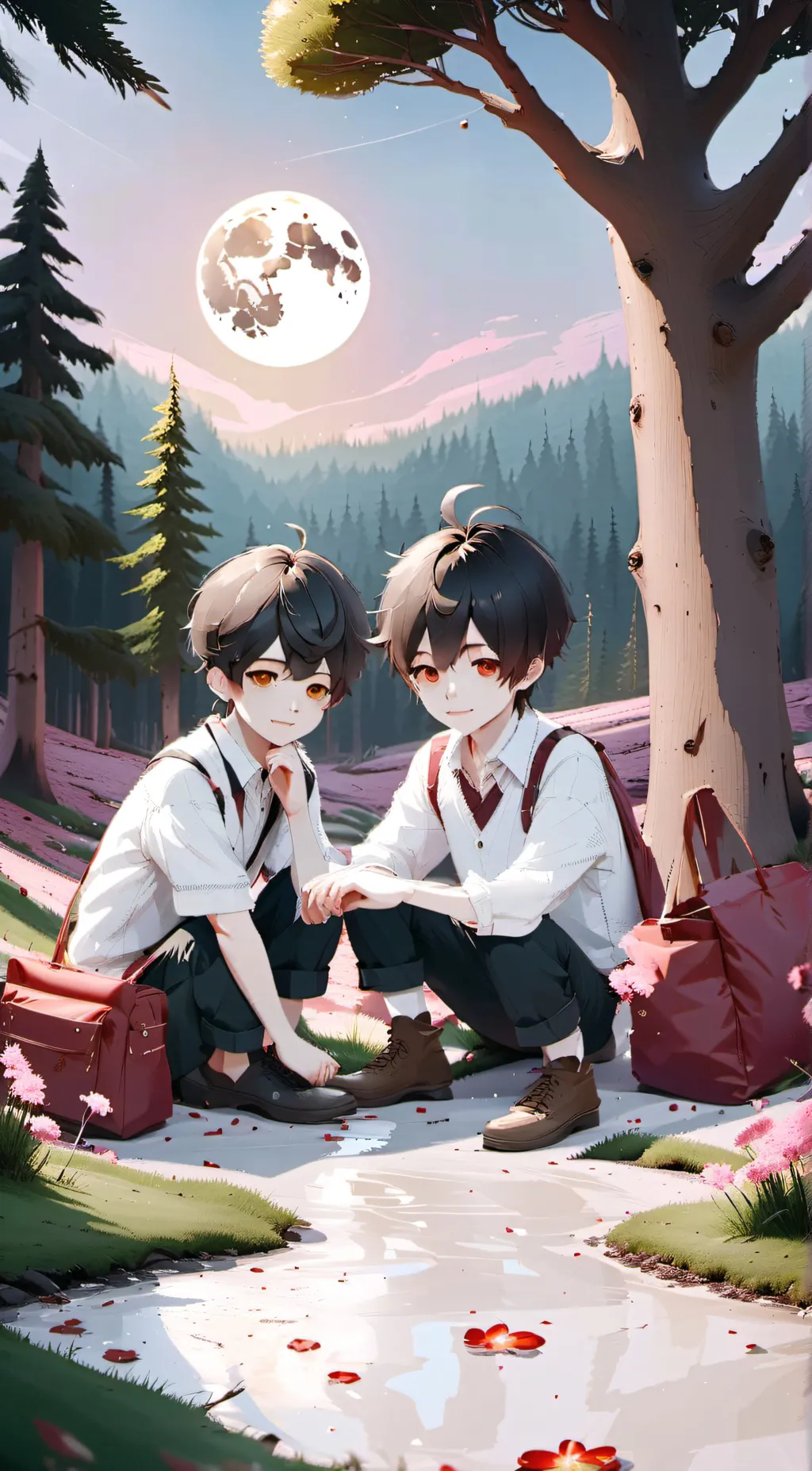 ai character: MHA you experiment background