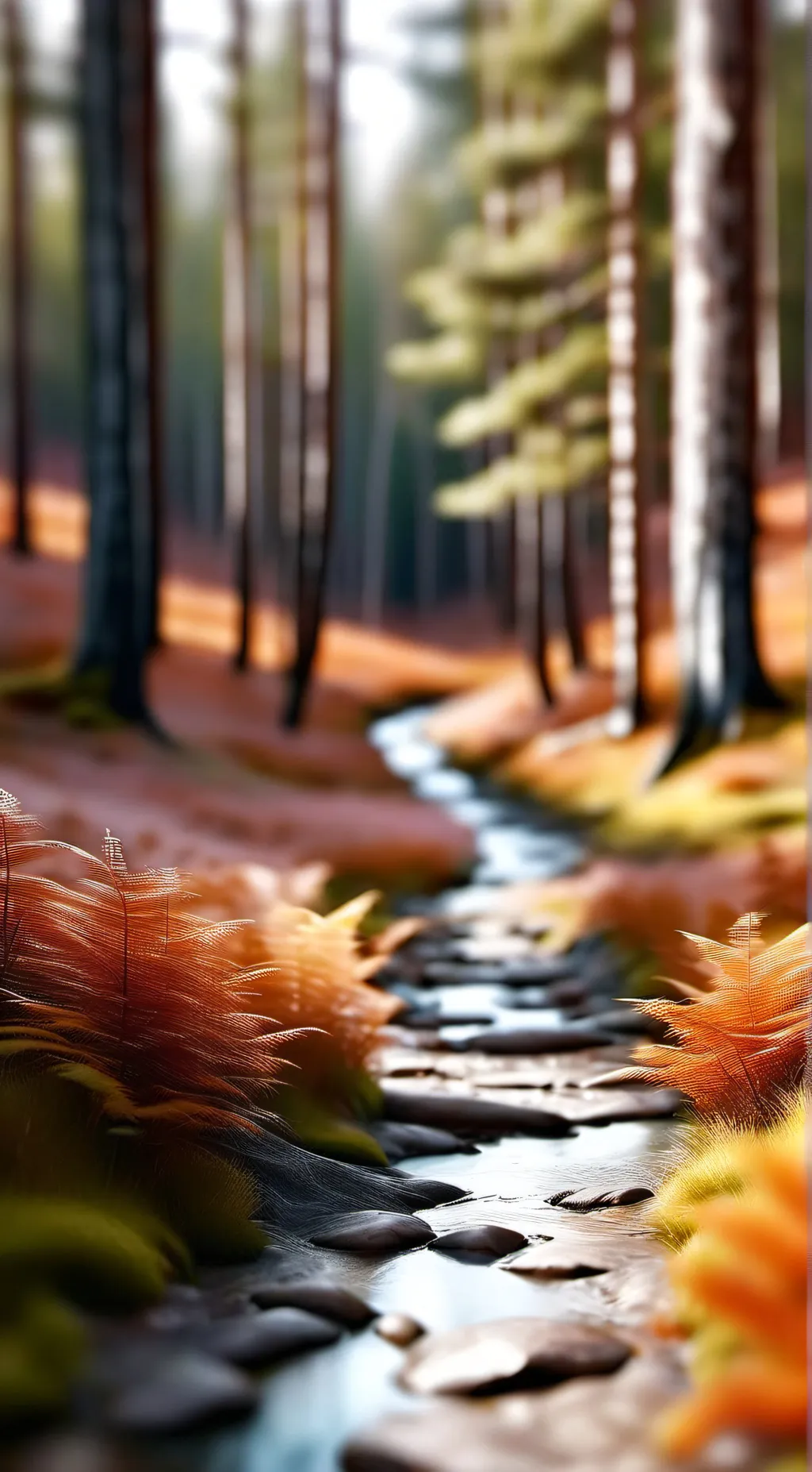 ai character: Appalachian Trail background