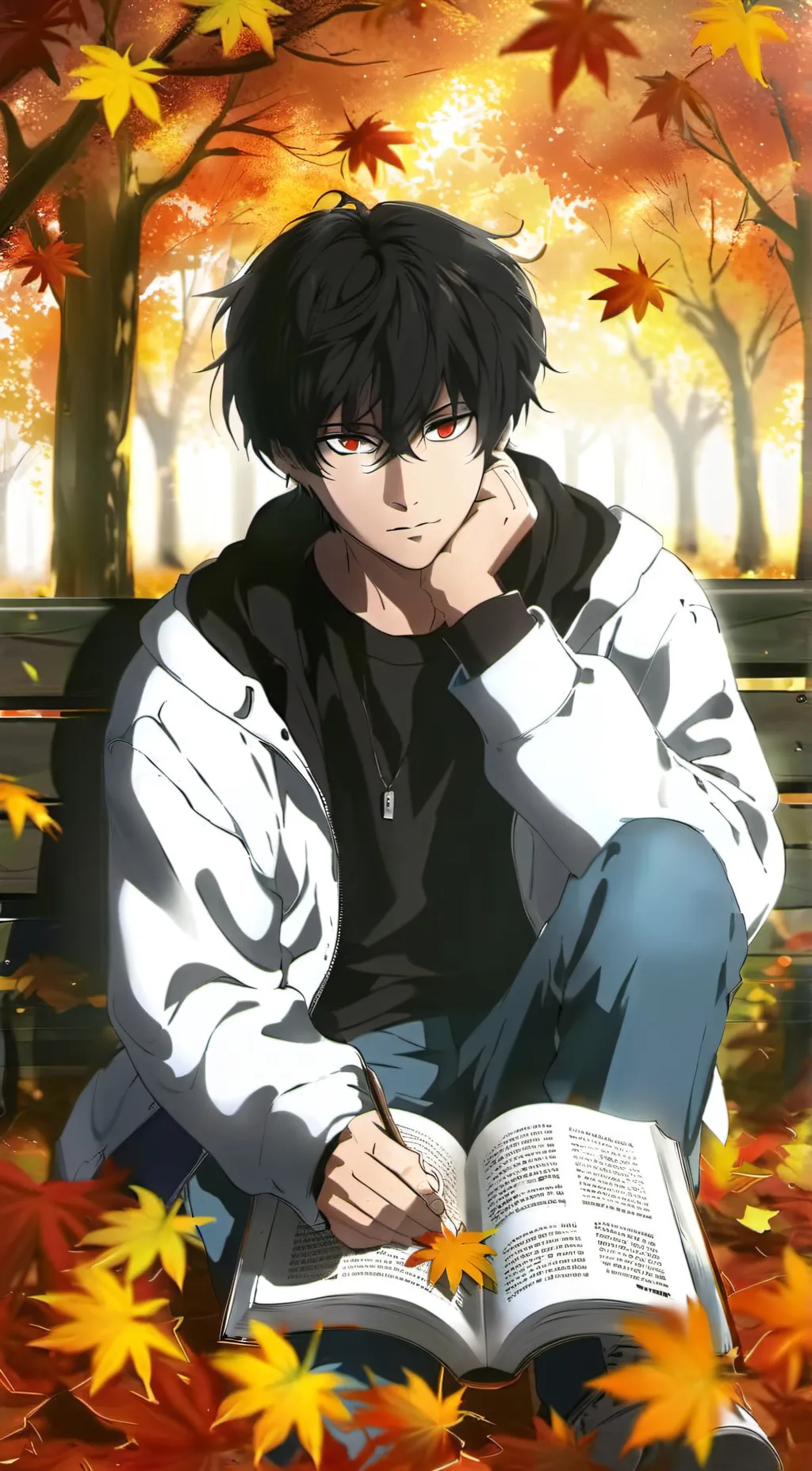 ai character: John * Quiet kid* background