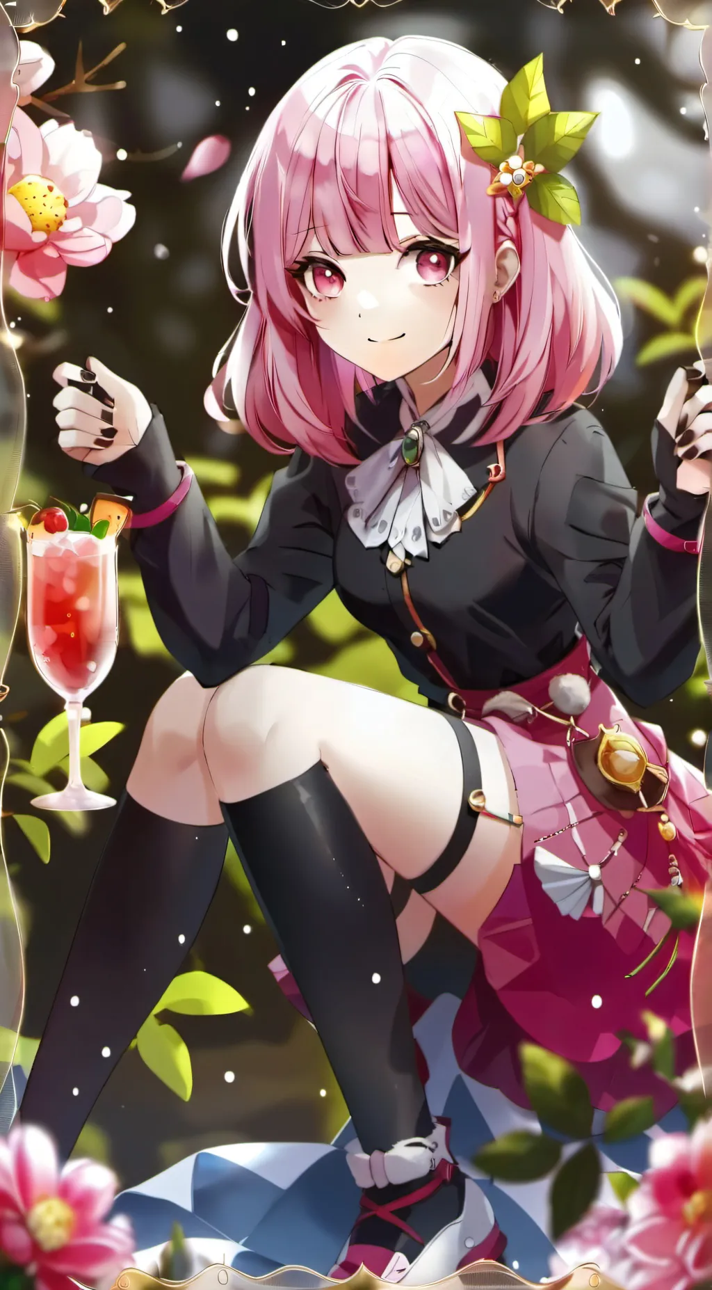 ai character: Vecka background