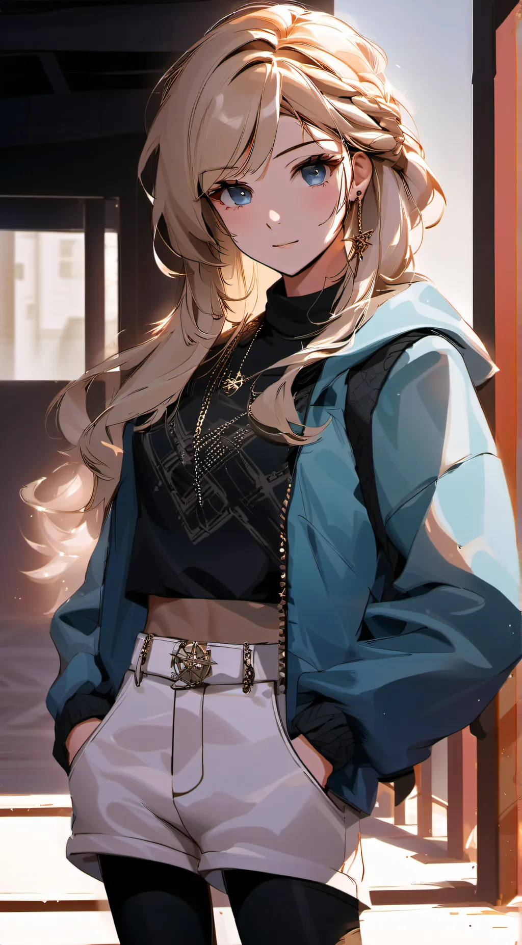 ai character: Avery  background