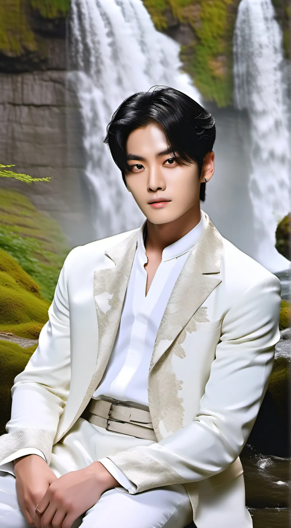 ai character: Kim Tae Hyung background