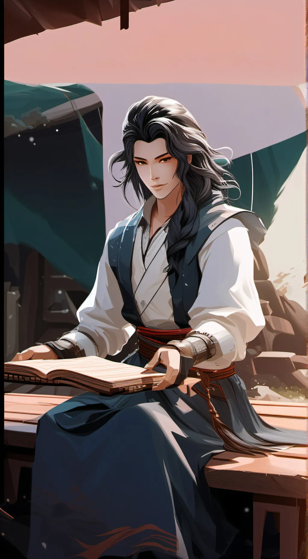 ai character: zach background