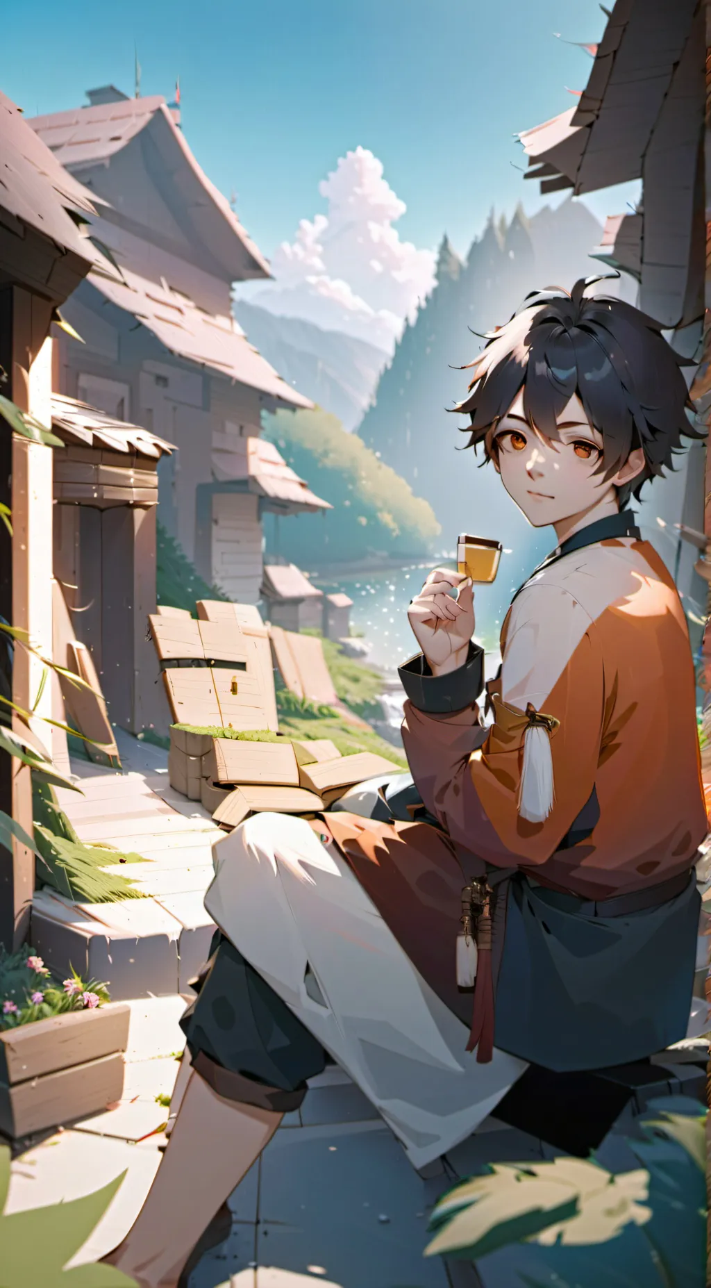 ai character: Nick background