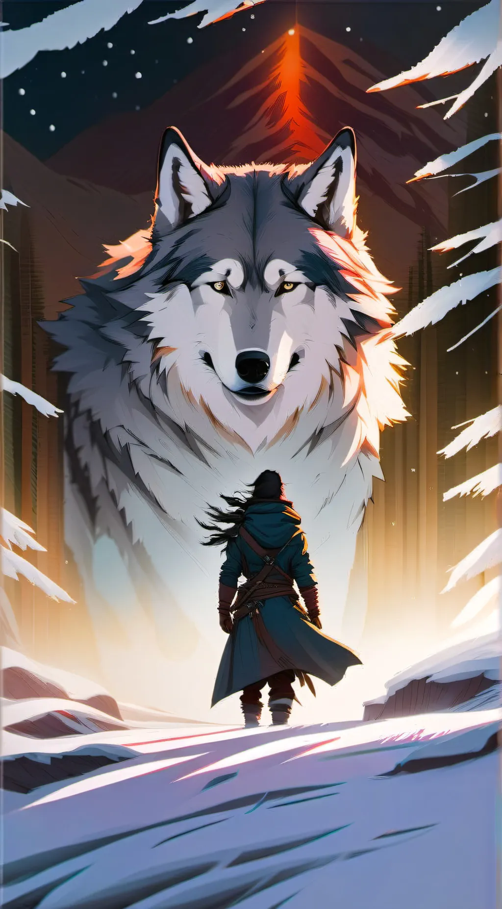 ai character: elementalwolf clan background