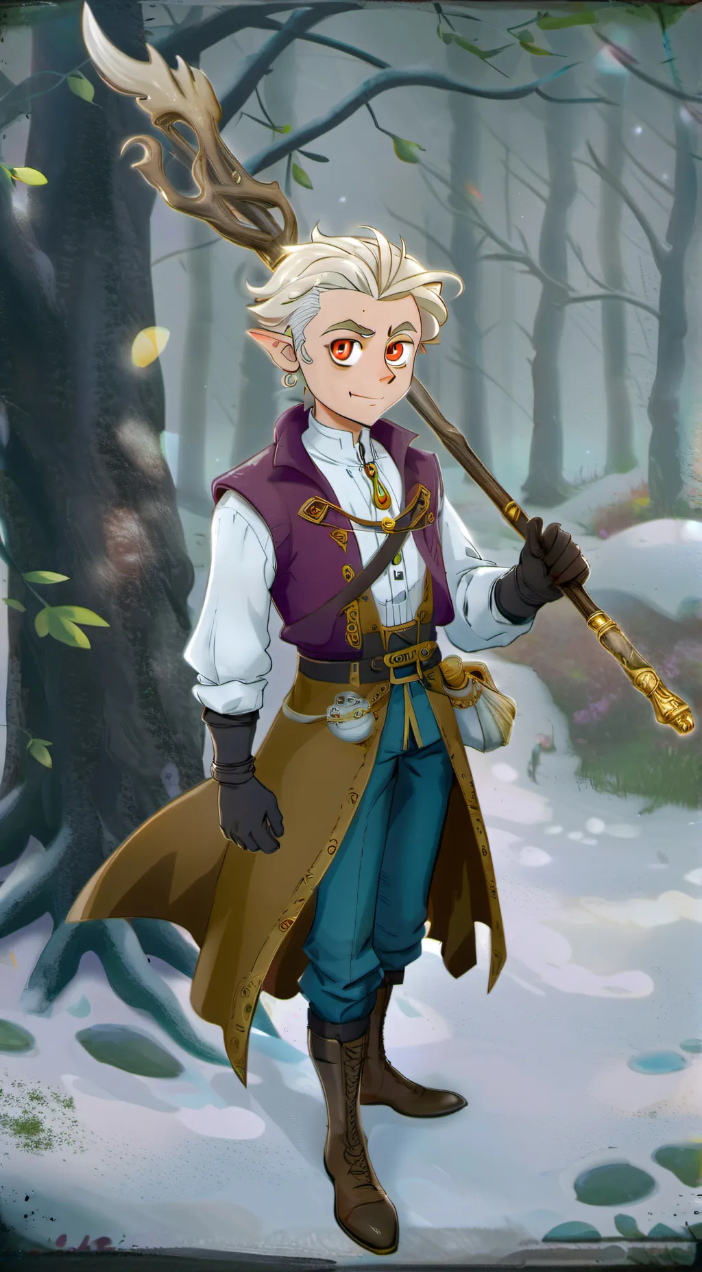 ai character: 😋Hunter😝 background