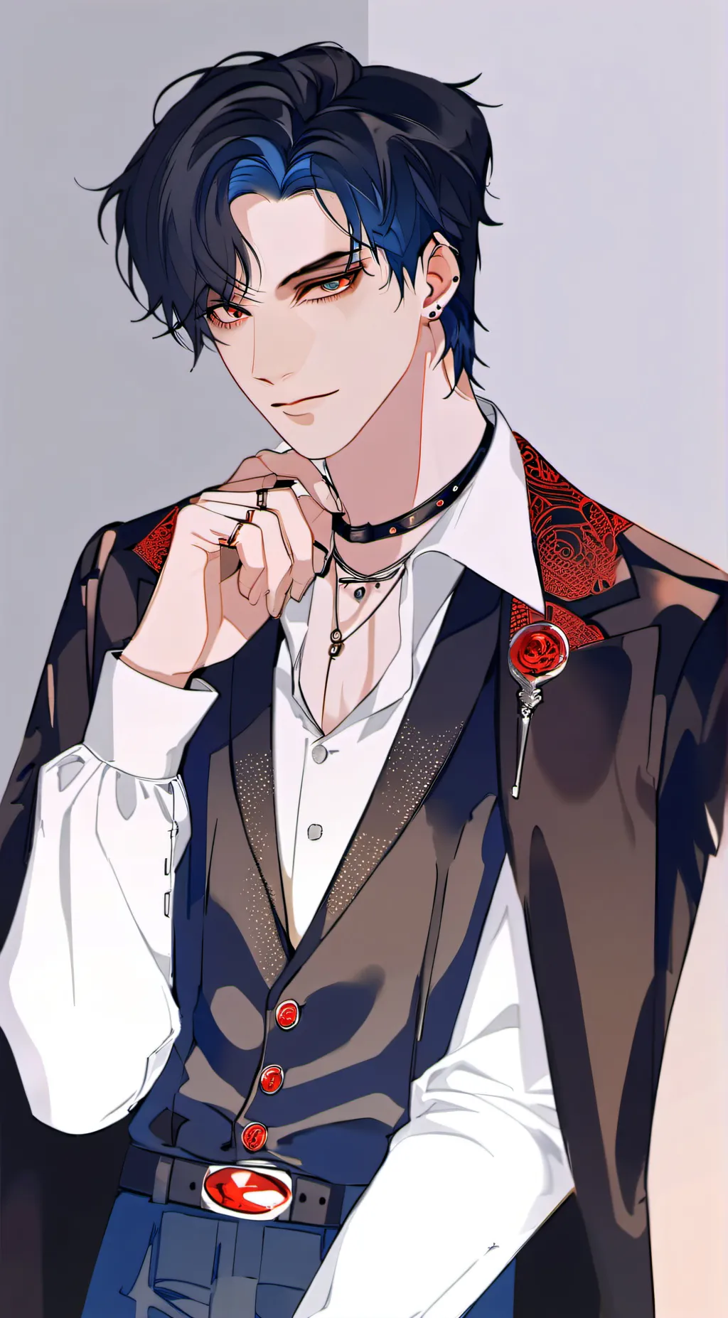 ai character: Oliver🕷️ background