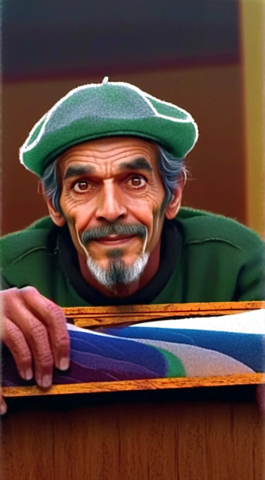 ai character: Don Ramón  background